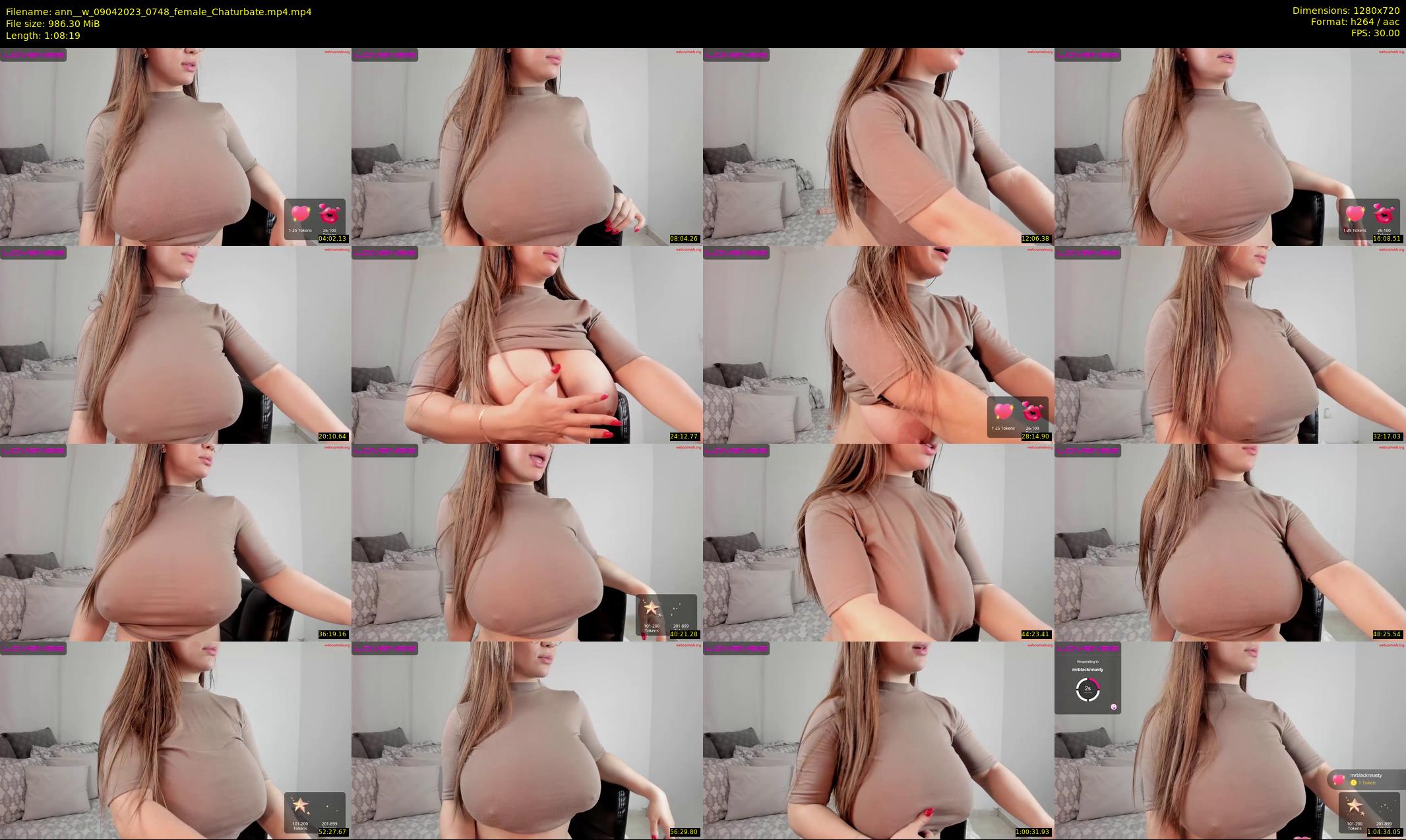 ann__w — 69 minute Chaturbate female cam show recording, 720p, Apr 9, 2023