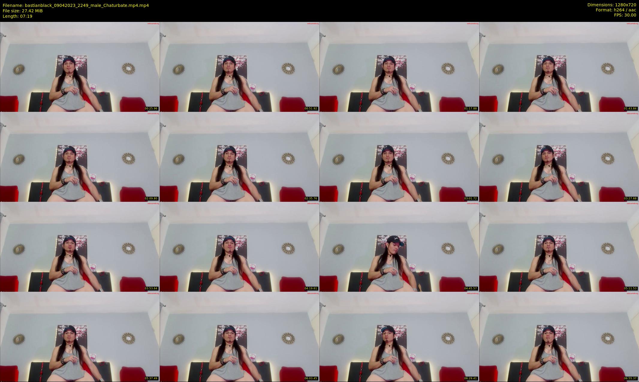 bastianblack — 8 minute Chaturbate male cam show recording, 720p, Apr 9, 2023