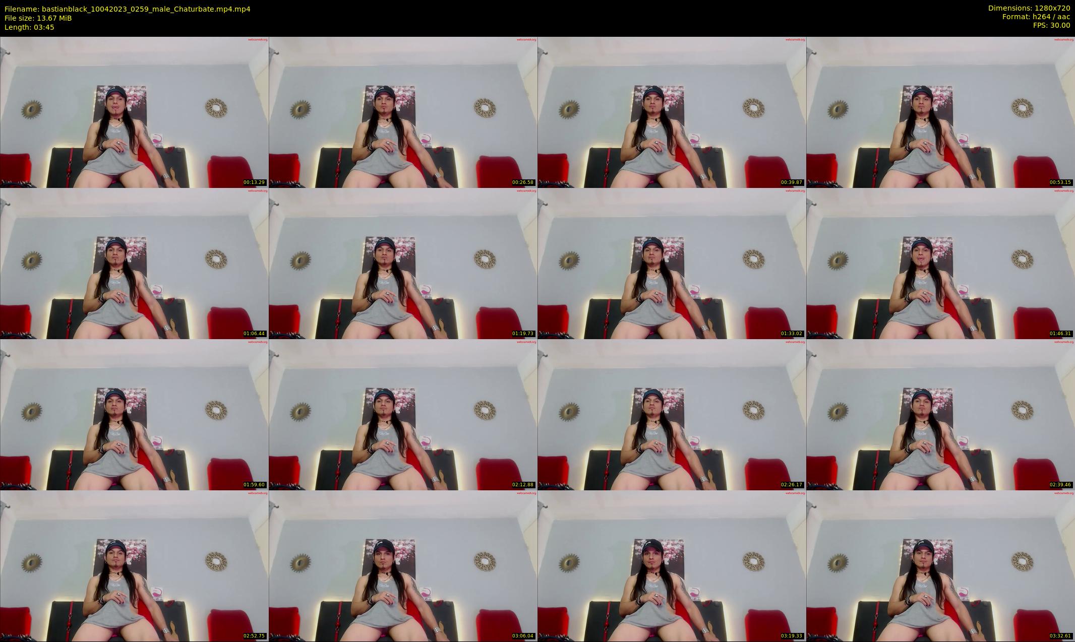 bastianblack — 4 minute Chaturbate male cam show recording, 720p, Apr 10, 2023