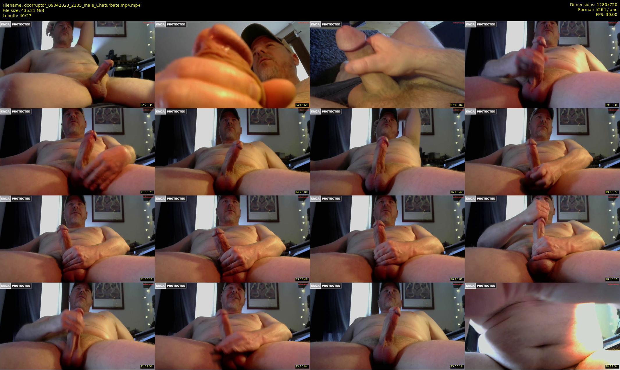 dcorruptor — 41 minute Chaturbate male cam show recording, 720p, Apr 9, 2023