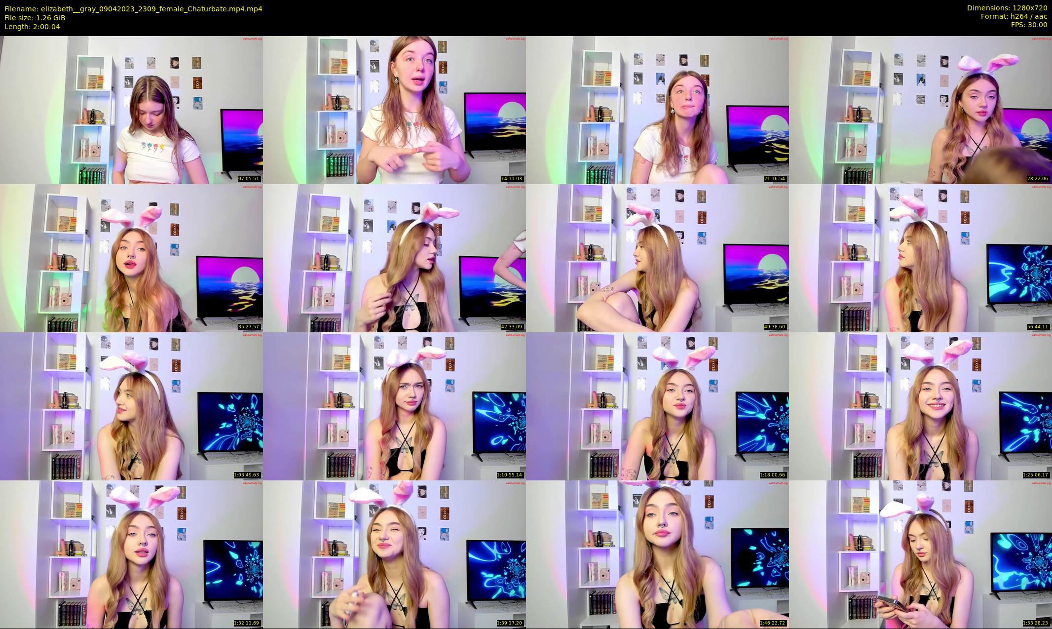 elizabeth__gray — 121 minute Chaturbate female cam show recording, 720p, Apr 9, 2023