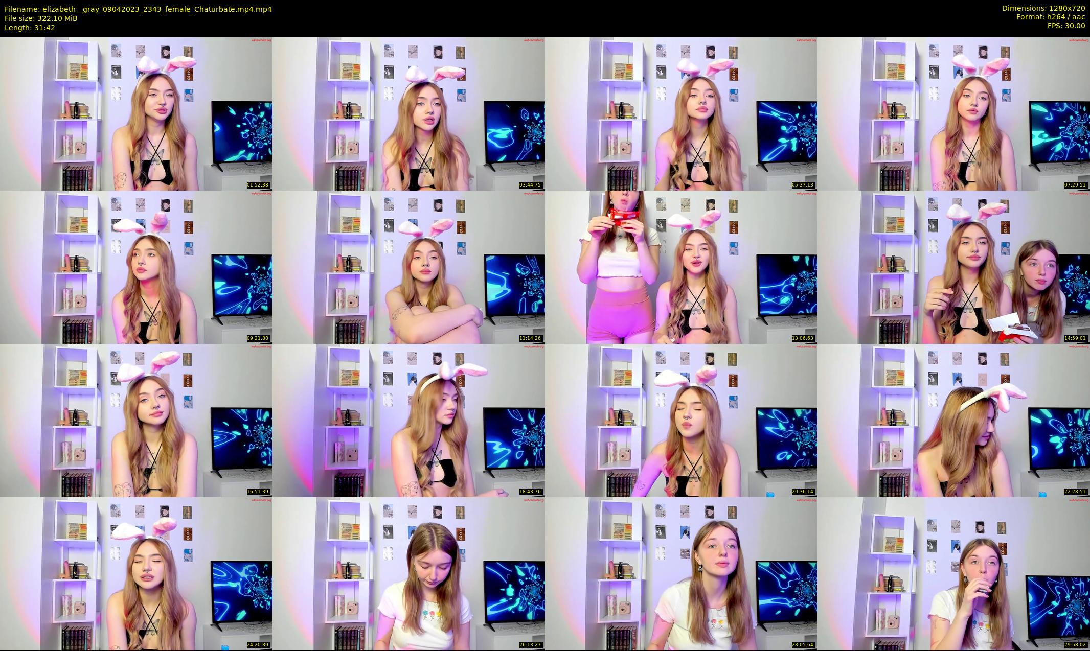 elizabeth__gray — 32 minute Chaturbate female cam show recording, 720p, Apr 9, 2023