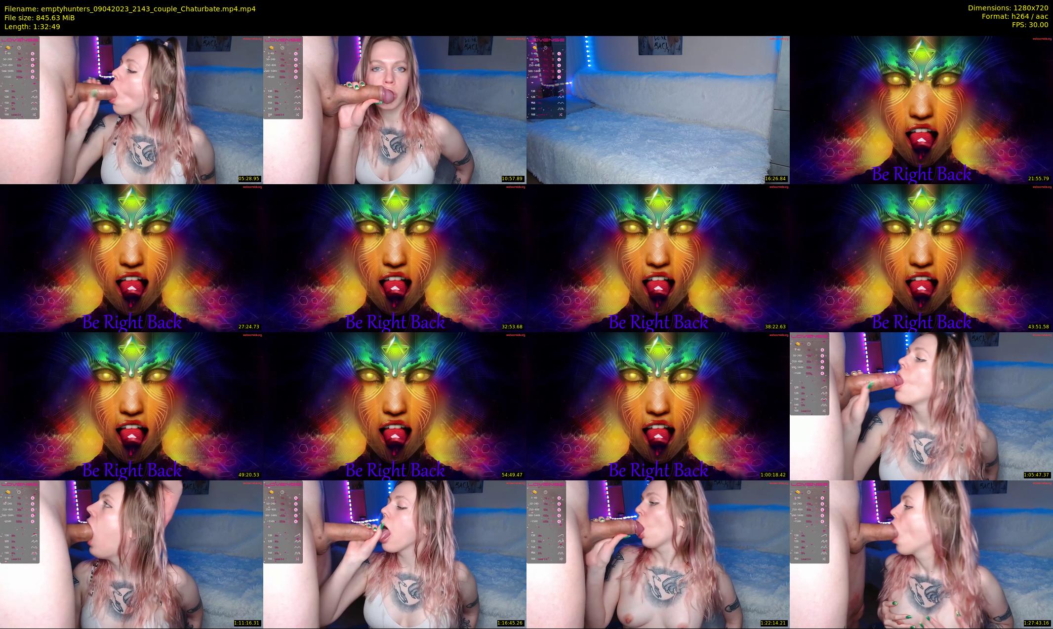 emptyhunters — 93 minute Chaturbate couple cam show recording, 720p, Apr 9, 2023