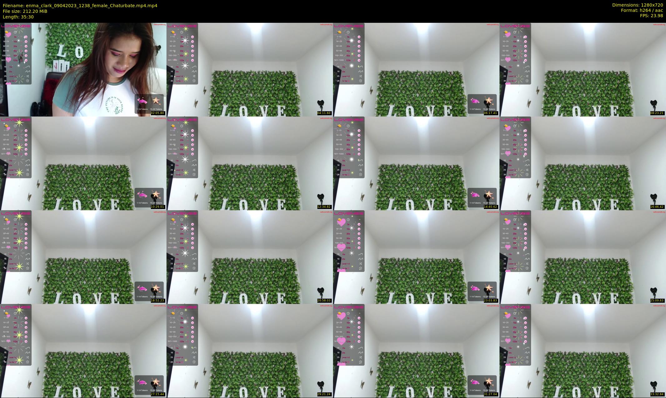 enma_clark — 36 minute Chaturbate female cam show recording, 720p, Apr 9, 2023