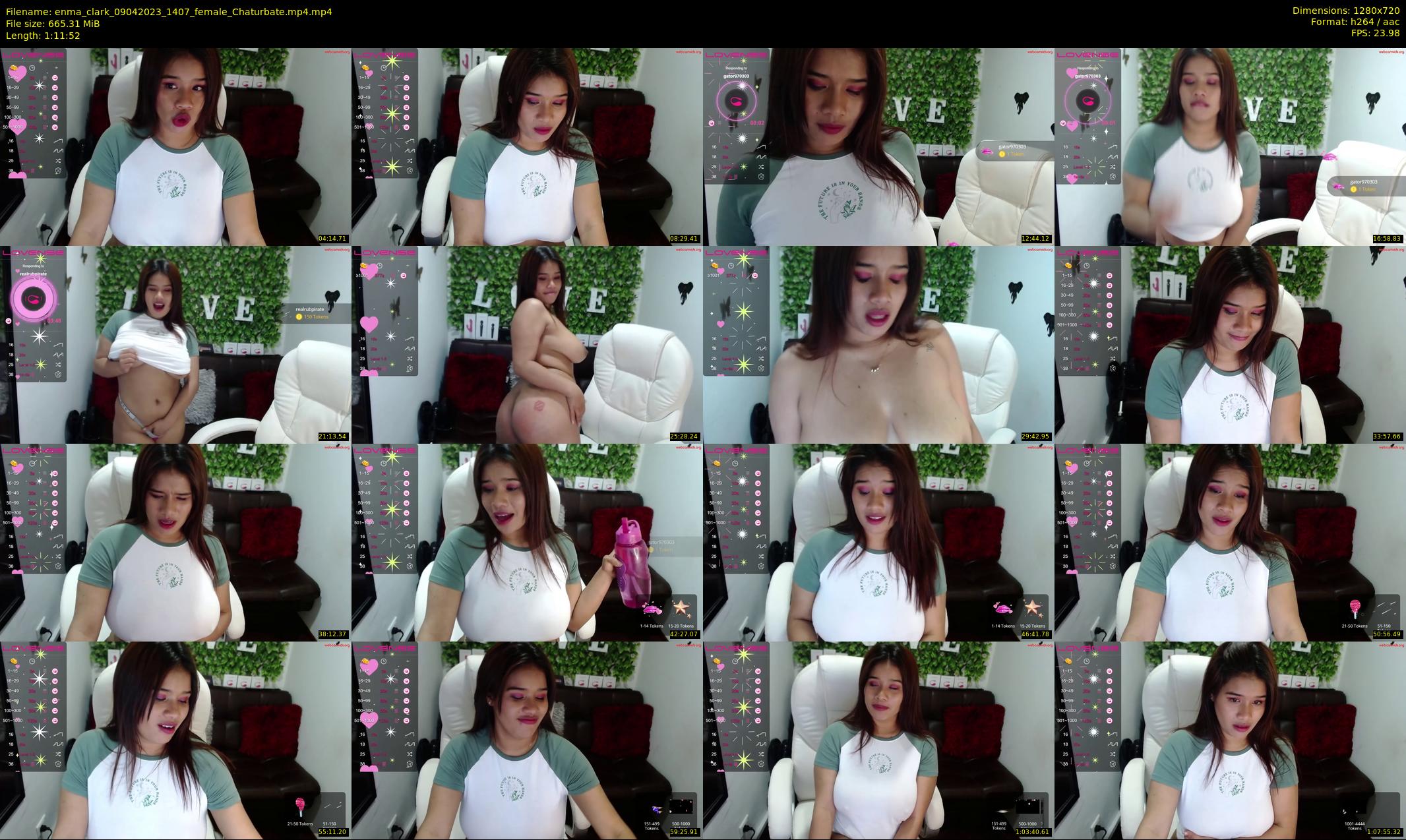 enma_clark — 72 minute Chaturbate female cam show recording, 720p, Apr 9, 2023