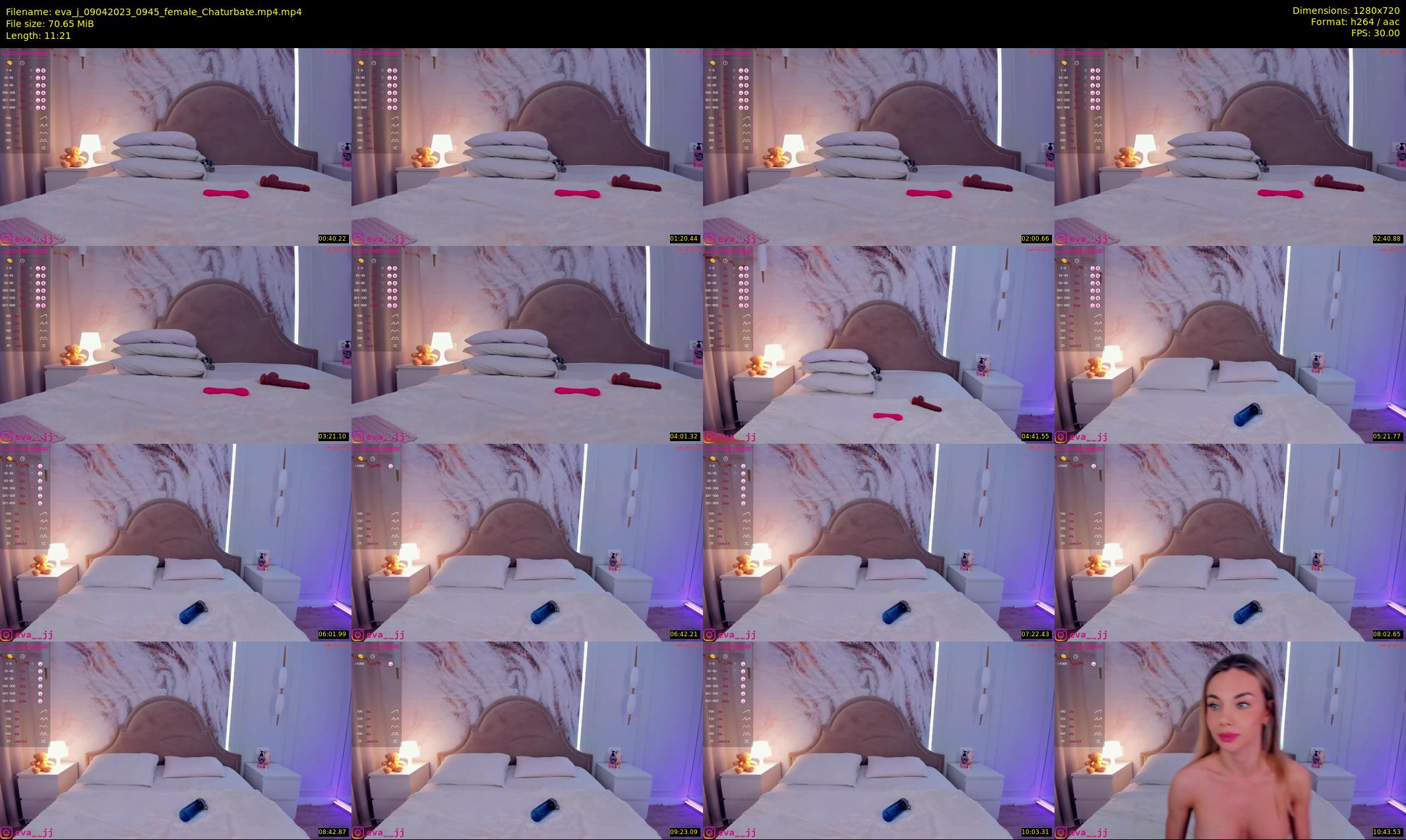 eva_j — 12 minute Chaturbate female cam show recording, 720p, Apr 9, 2023
