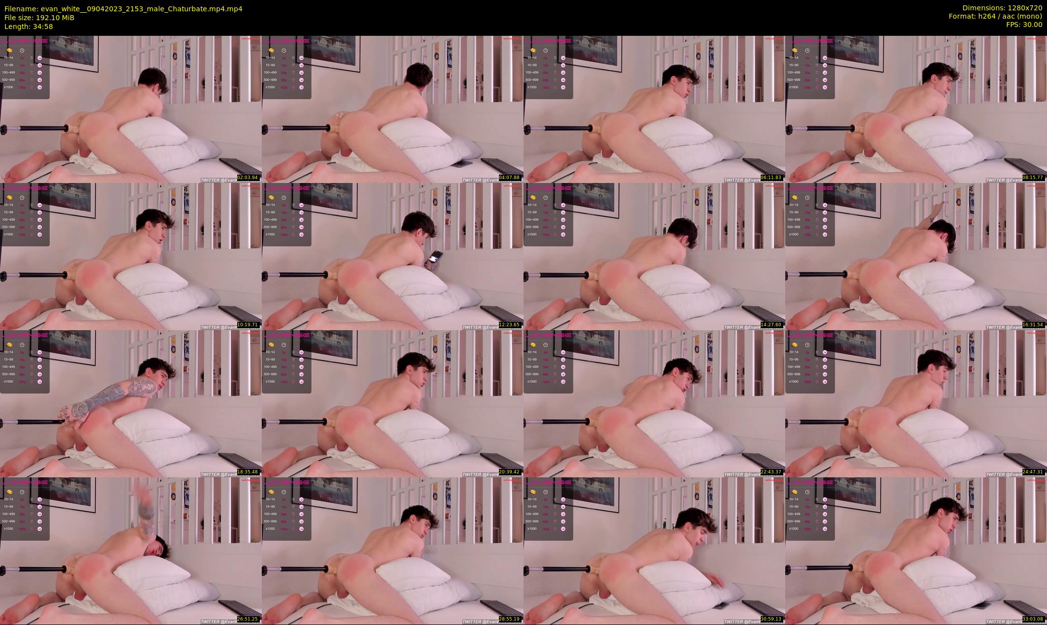evan_white_ — 35 minute Chaturbate male cam show recording, 720p, Apr 9, 2023