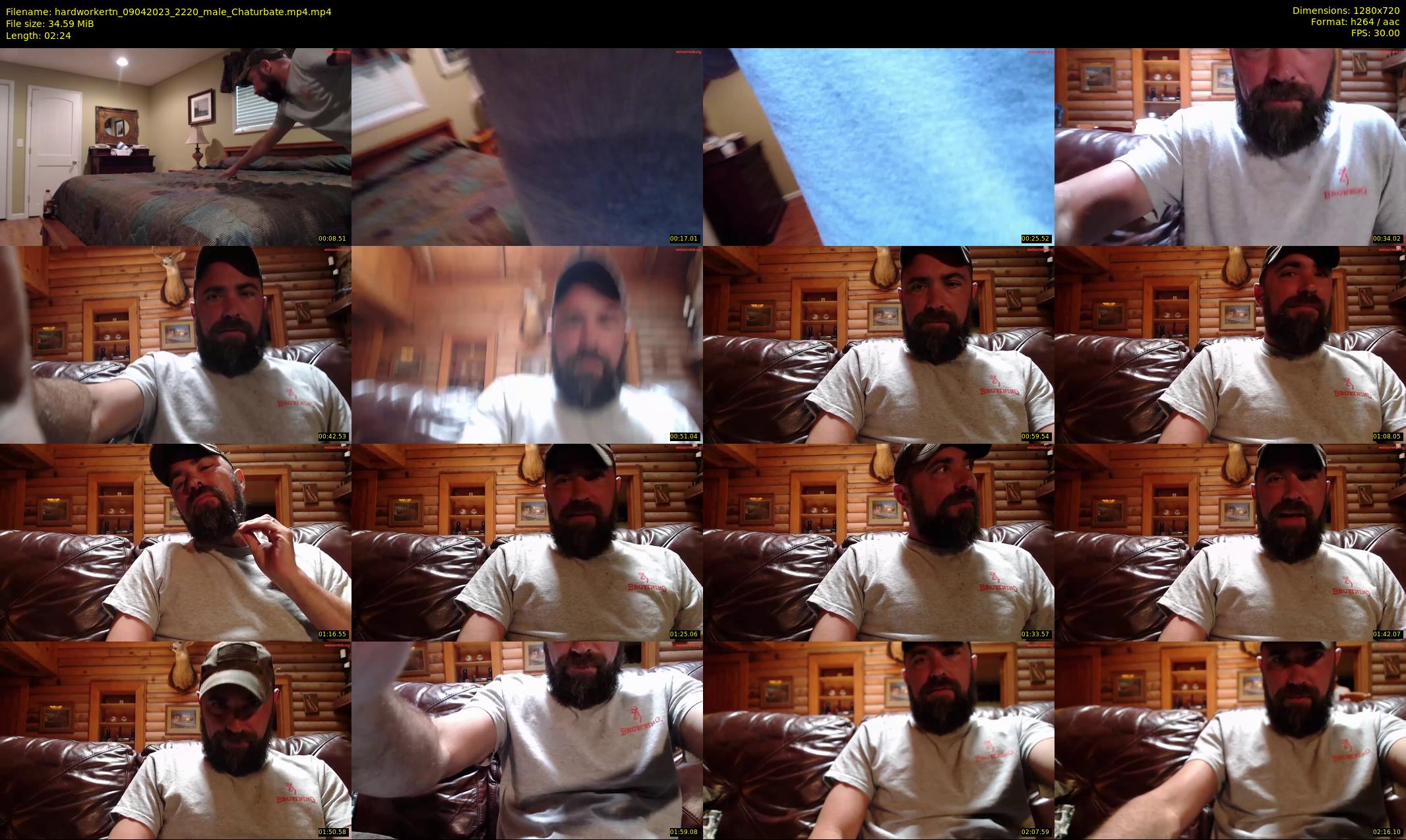 hardworkertn — 3 minute Chaturbate male cam show recording, 720p, Apr 9, 2023