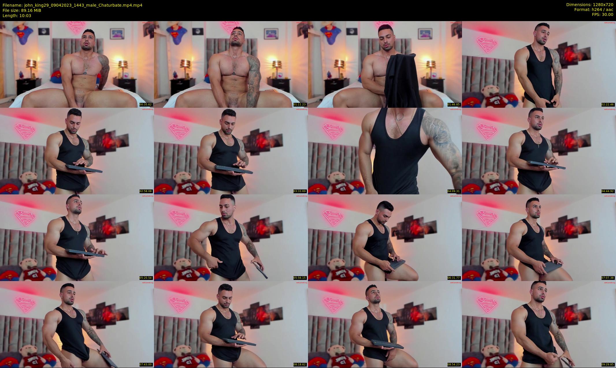 john_king29 — 11 minute Chaturbate male cam show recording, 720p, Apr 9, 2023