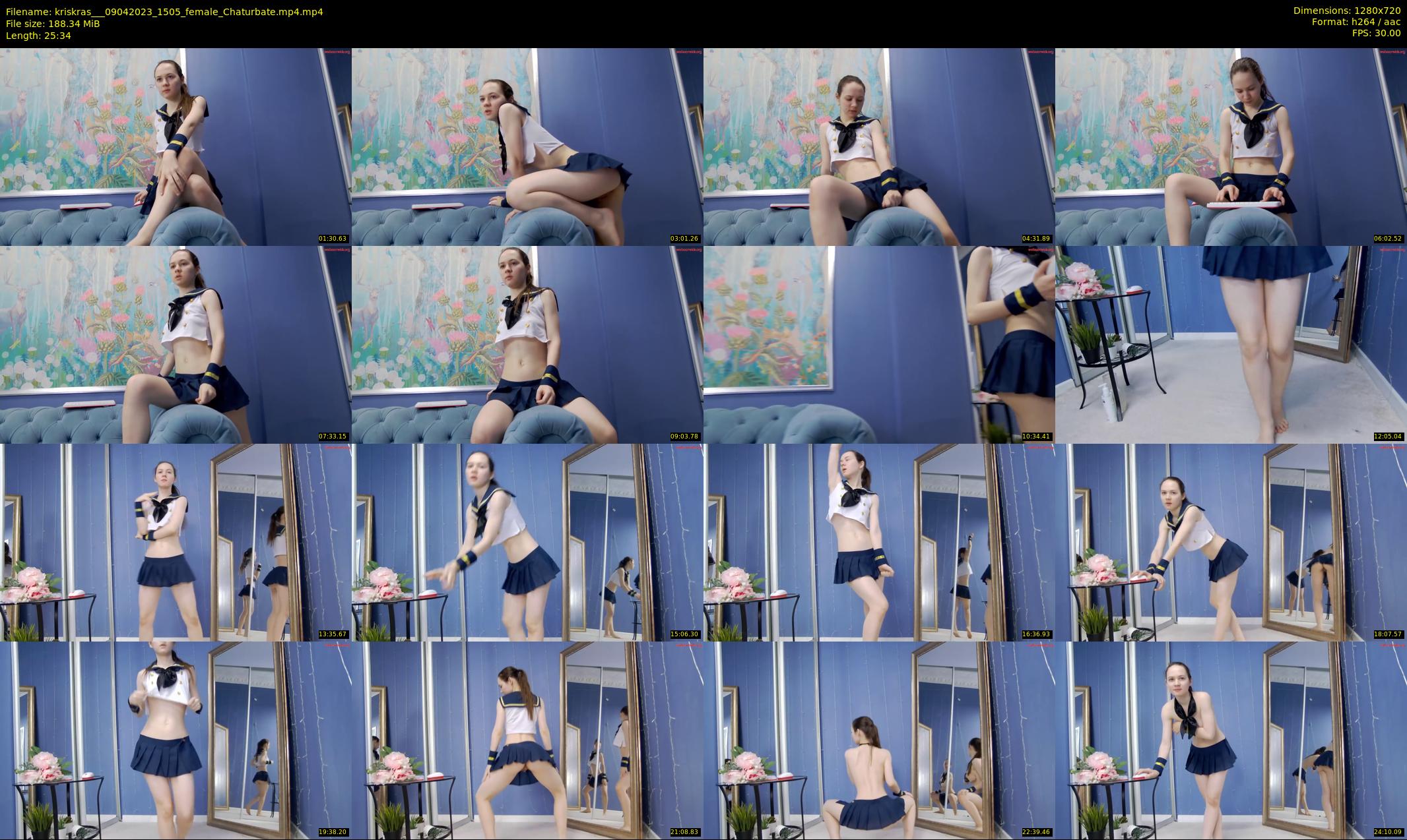 kriskras__ — 26 minute Chaturbate female cam show recording, 720p, Apr 9, 2023