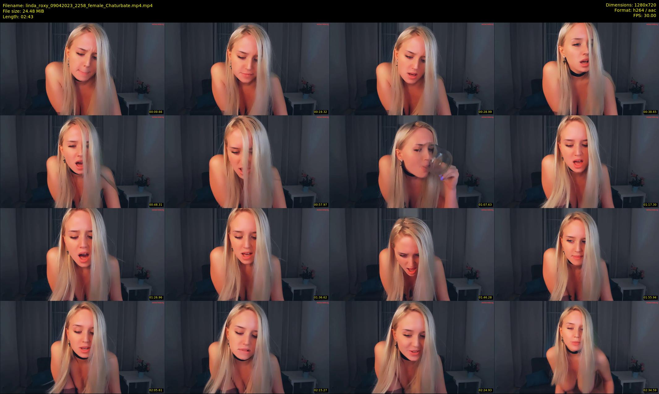 linda_roxy — 3 minute Chaturbate female cam show recording, 720p, Apr 9, 2023