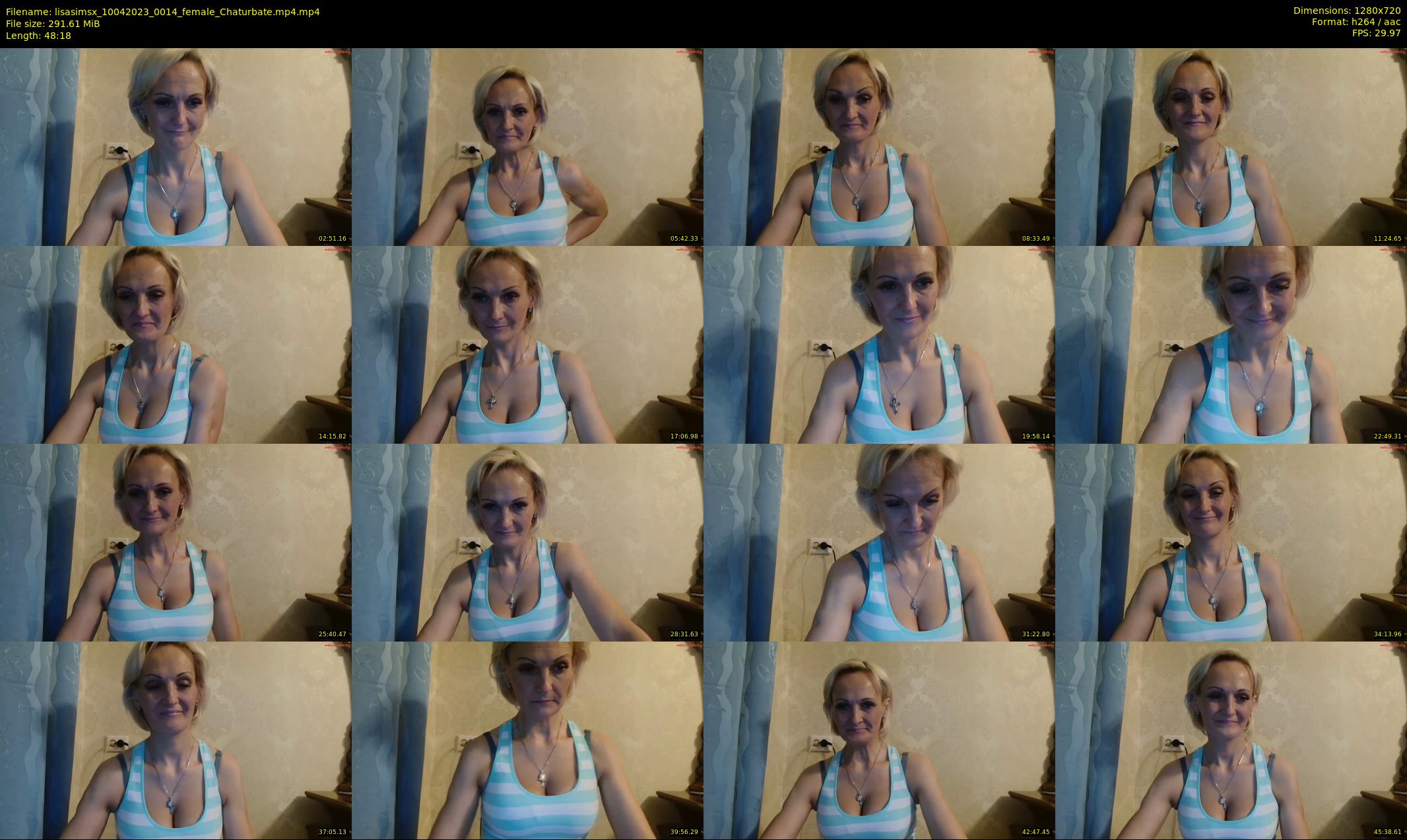 lisasimsx — 49 minute Chaturbate female cam show recording, 720p, Apr 10, 2023
