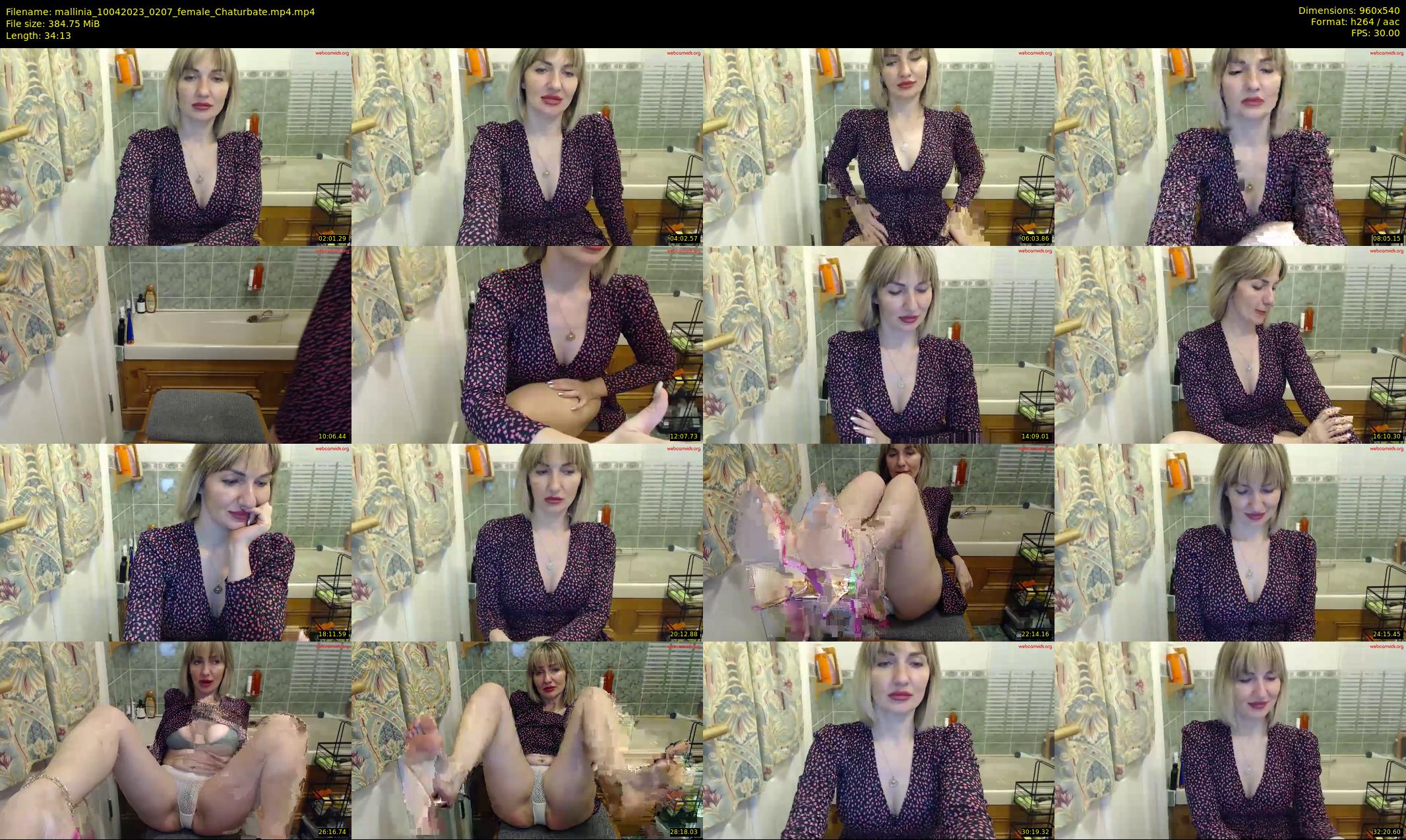 mallinia — 35 minute Chaturbate female cam show recording, 480p, Apr 10, 2023
