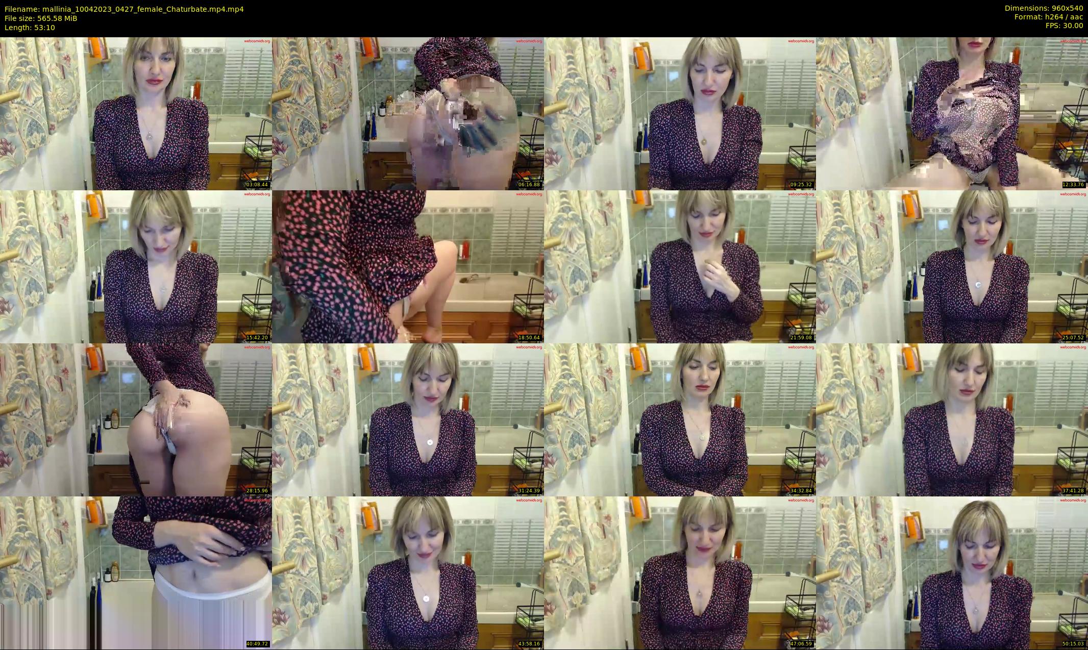 mallinia — 54 minute Chaturbate female cam show recording, 480p, Apr 10, 2023