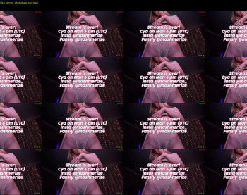 mashmerize — 4 minute Chaturbate female cam show recording, 720p, Apr 9, 2023