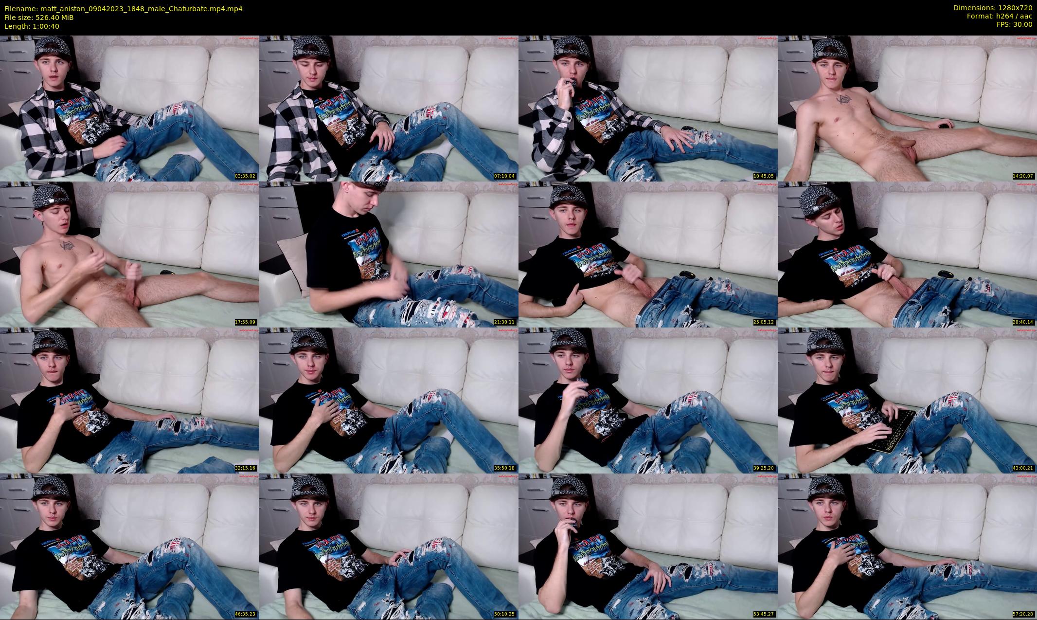 matt_aniston — 61 minute Chaturbate male cam show recording, 720p, Apr 9, 2023