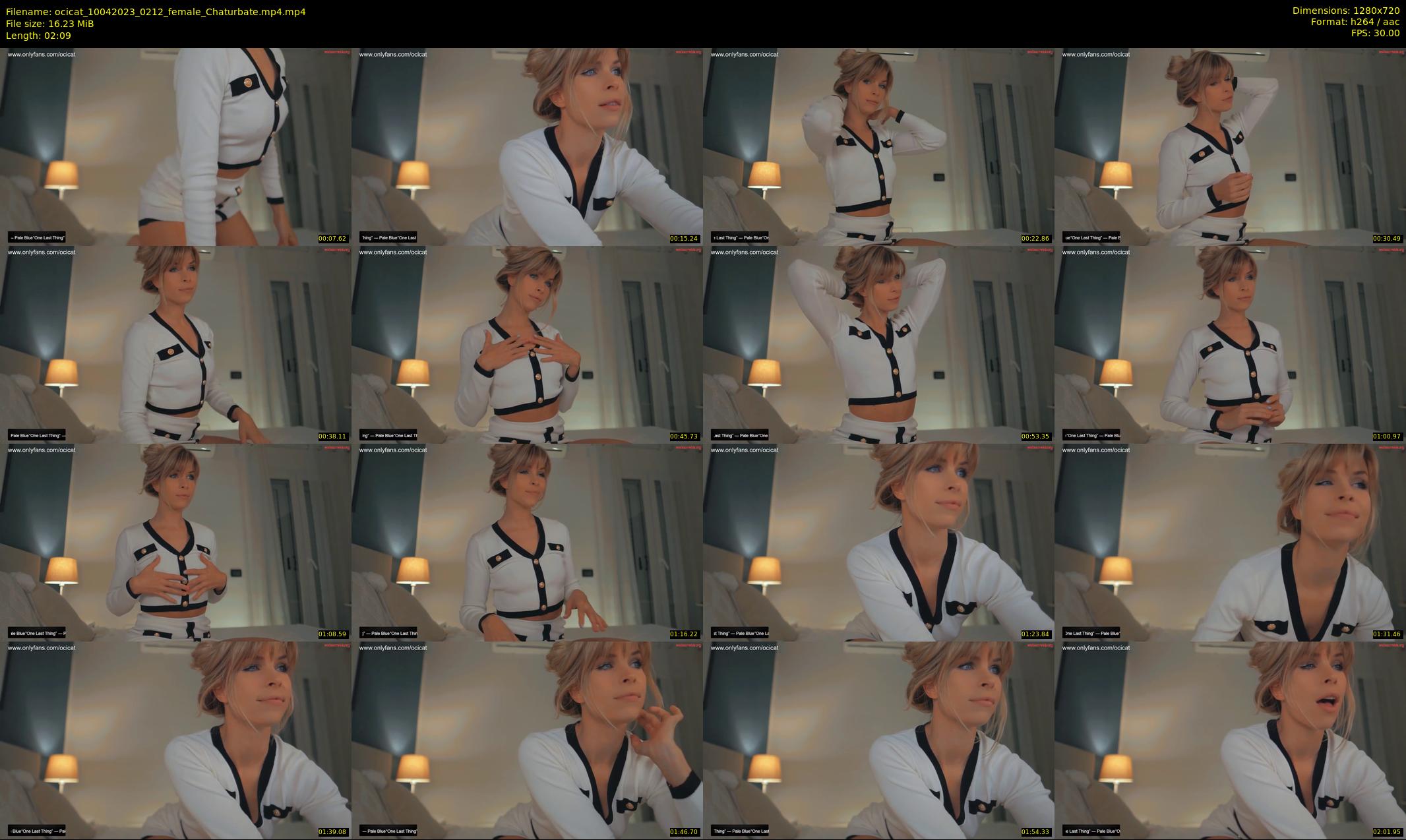 ocicat — 3 minute Chaturbate female cam show recording, 720p, Apr 10, 2023