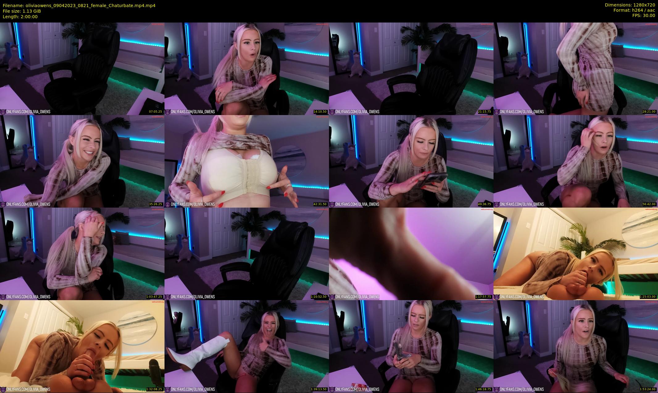 oliviaowens — 120 minute Chaturbate female cam show recording, 720p, Apr 9, 2023