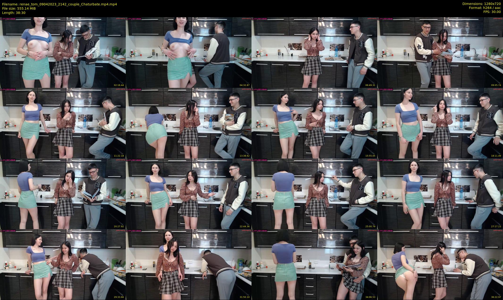 renae_tom — 39 minute Chaturbate couple cam show recording, 720p, Apr 9, 2023