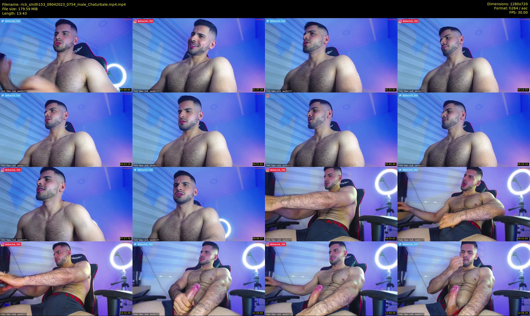 rick_smith153 — 14 minute Chaturbate male cam show recording, 720p, Apr 9, 2023