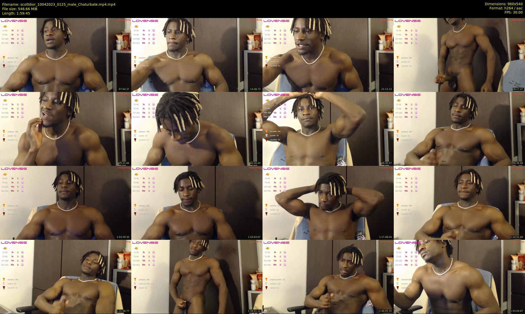 scottdior — 120 minute Chaturbate male cam show recording, 480p, Apr 10, 2023