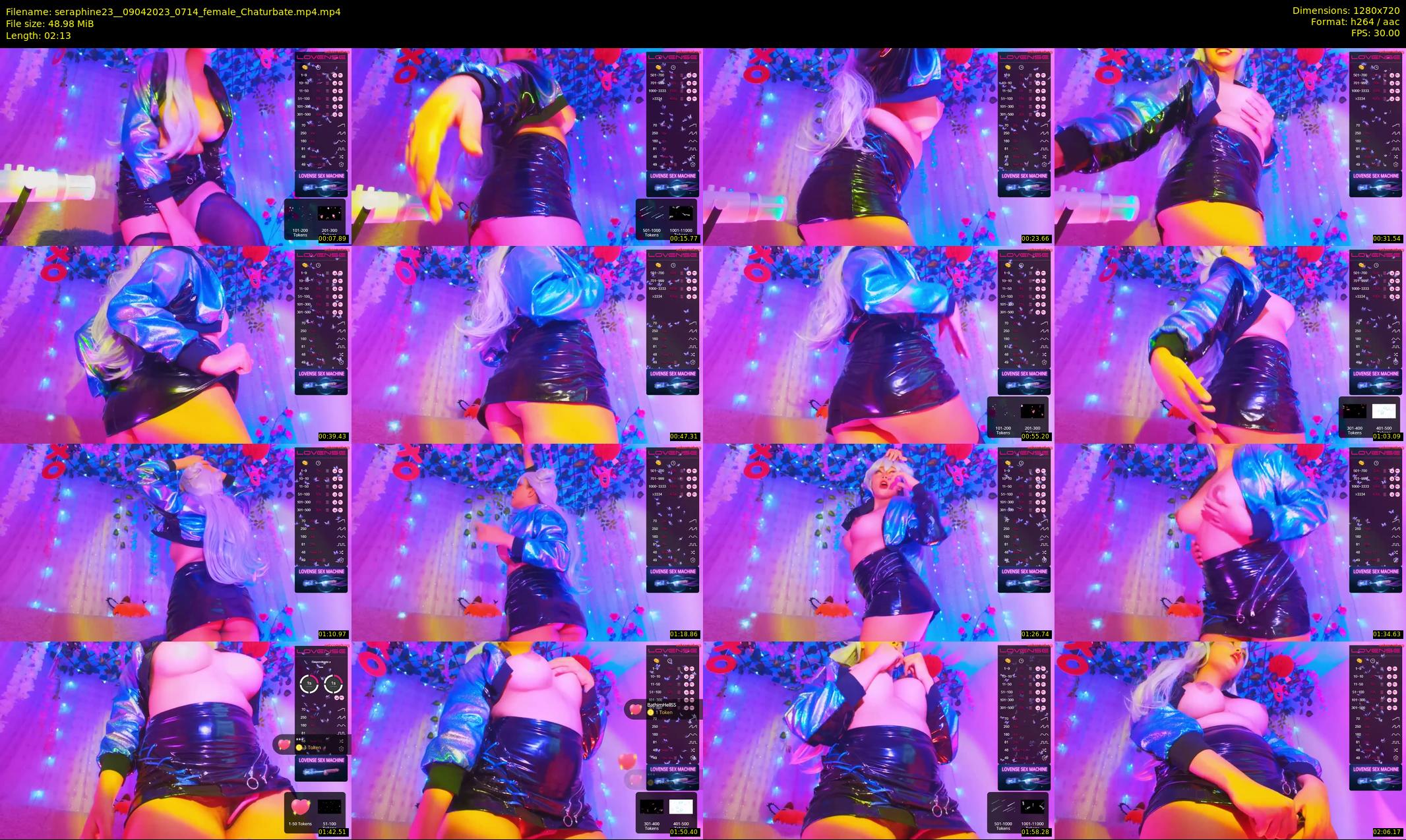 seraphine23_ — 3 minute Chaturbate female cam show recording, 720p, Apr 9, 2023