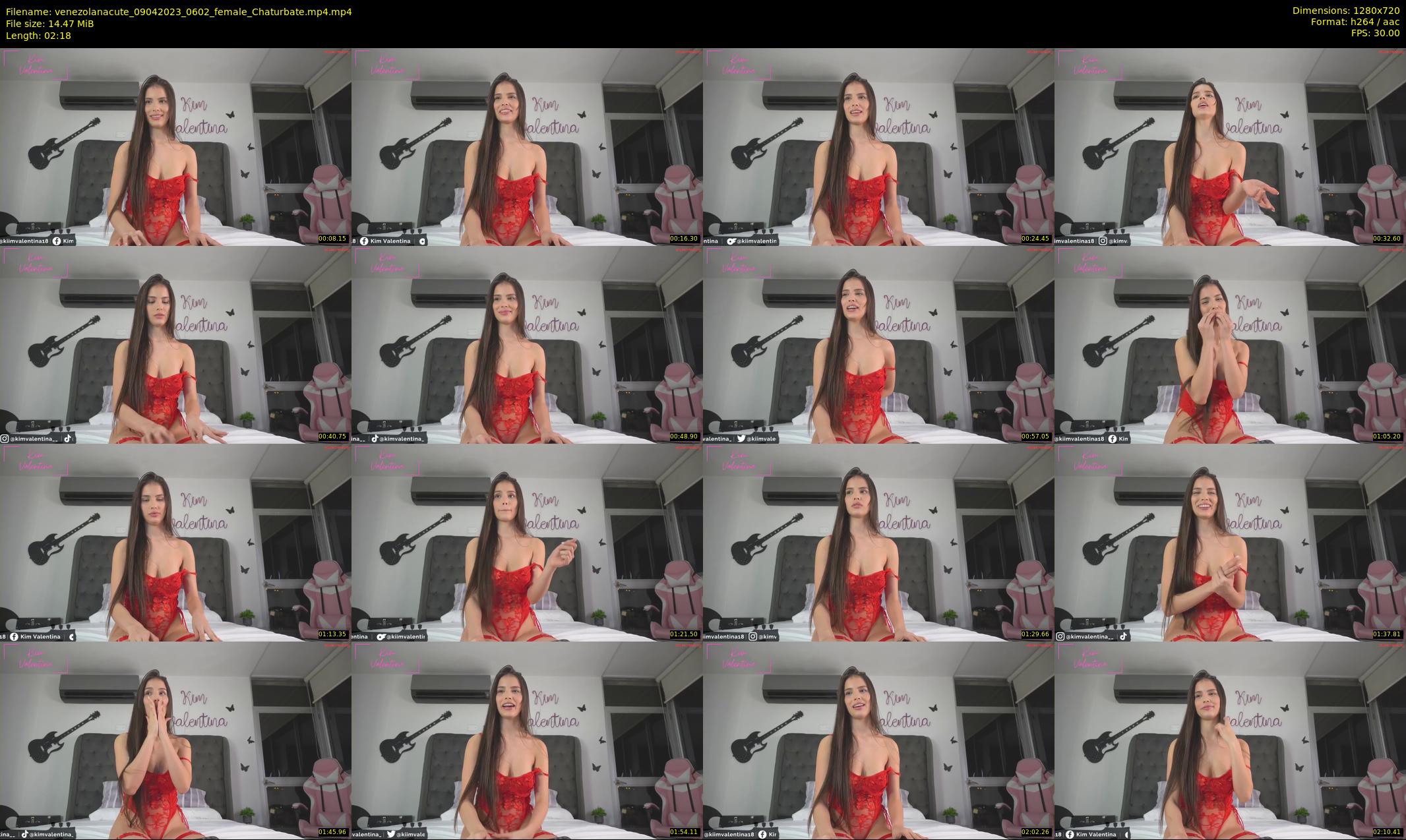 venezolanacute — 3 minute Chaturbate female cam show recording, 720p, Apr 9, 2023