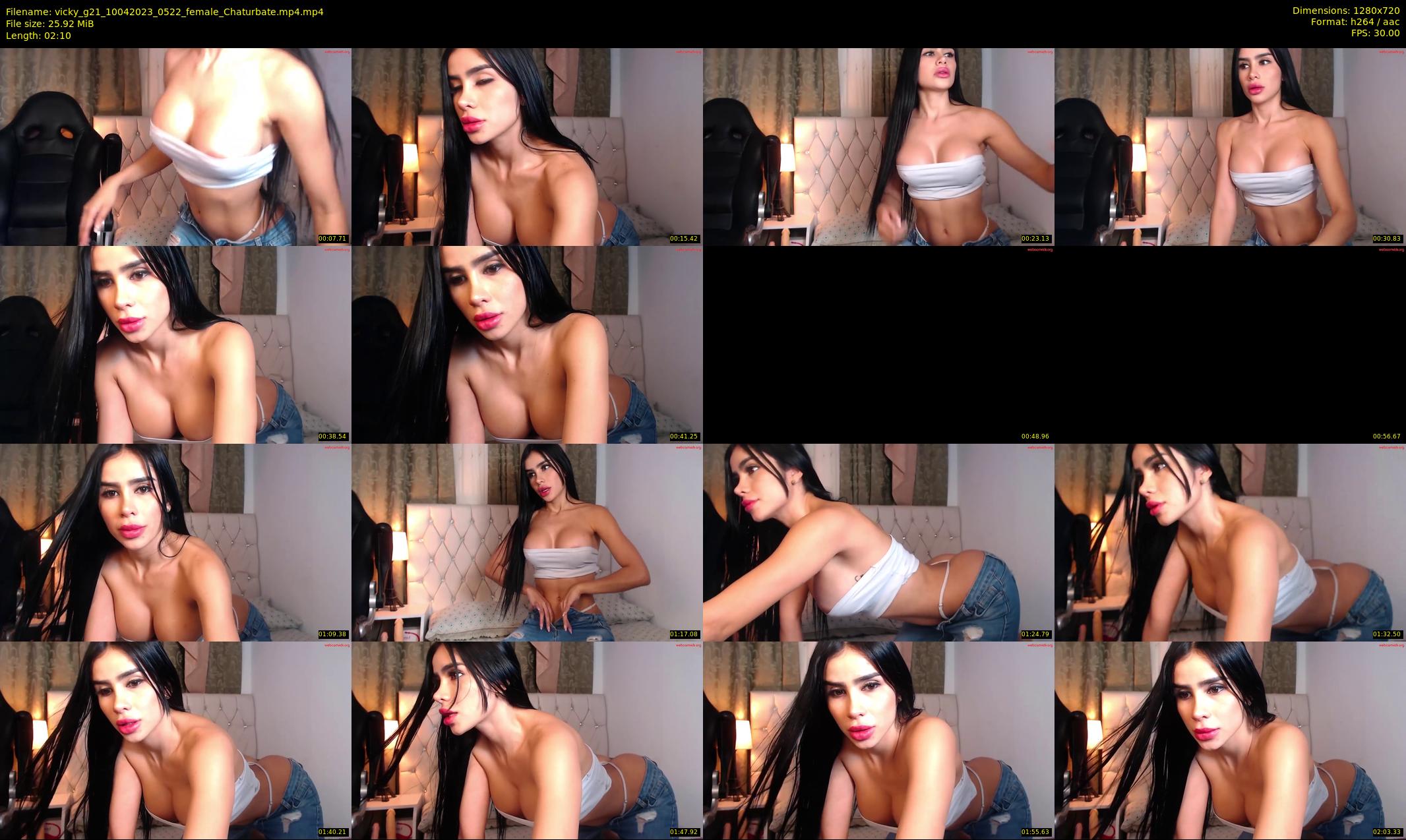 vicky_g21 — 3 minute Chaturbate female cam show recording, 720p, Apr 10, 2023