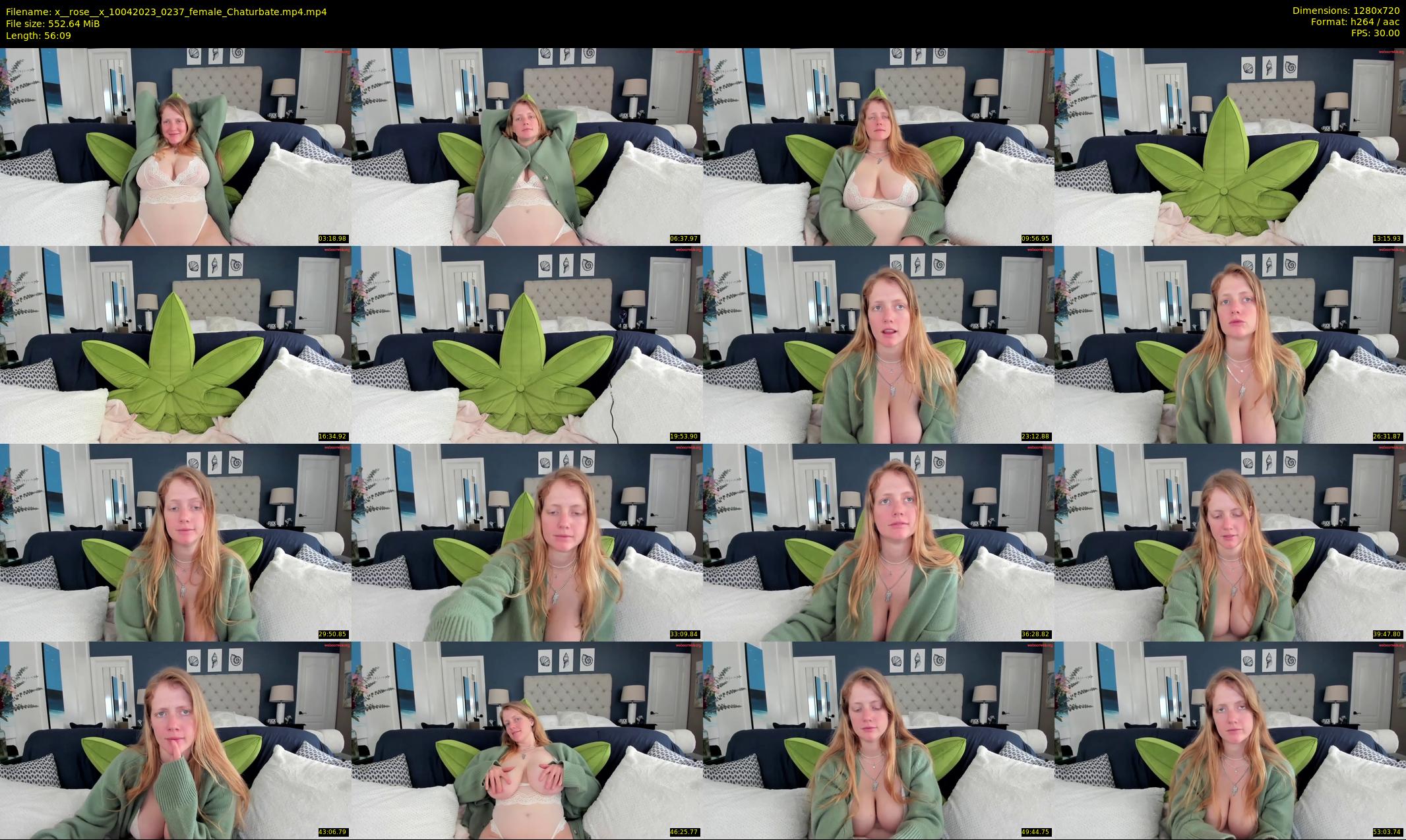 x__rose__x — 57 minute Chaturbate female cam show recording, 720p, Apr 10, 2023