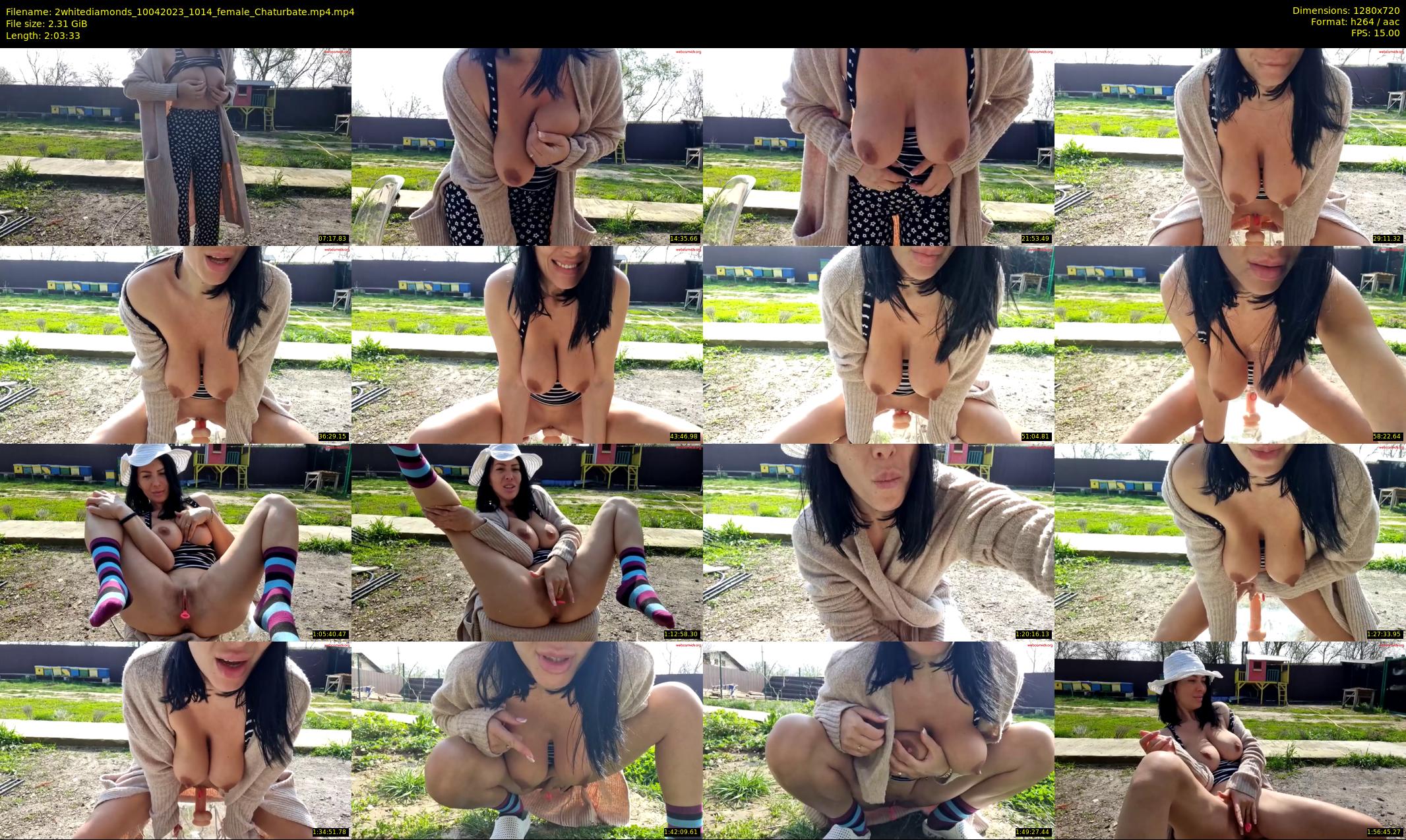 2whitediamonds — 124 minute Chaturbate couple cam show recording, 720p, Apr 10, 2023