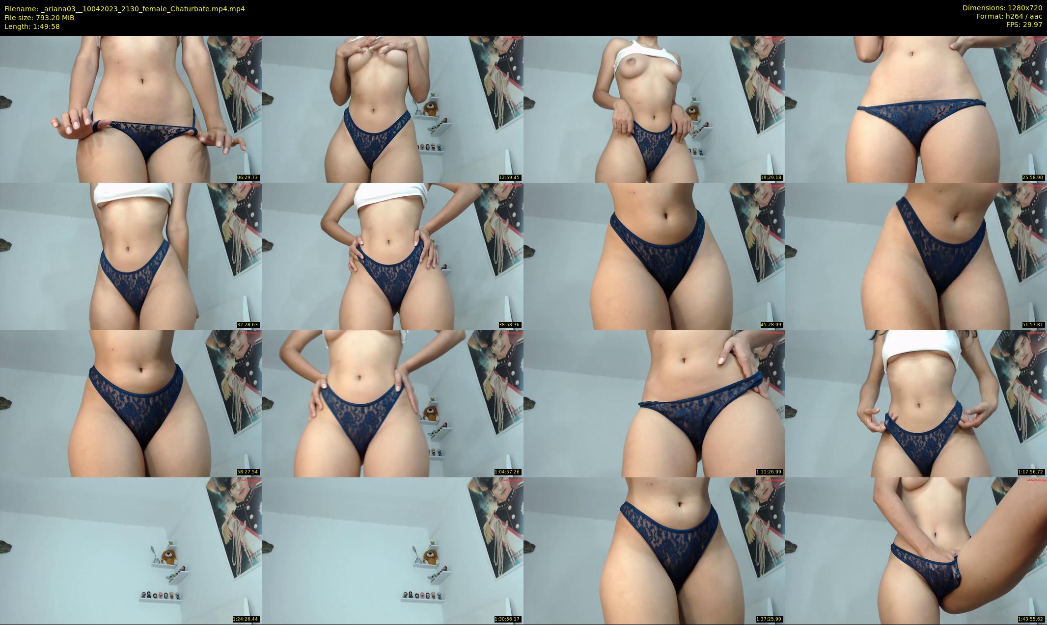 _ariana03_ — 110 minute Chaturbate female cam show recording, 720p, Apr 10, 2023