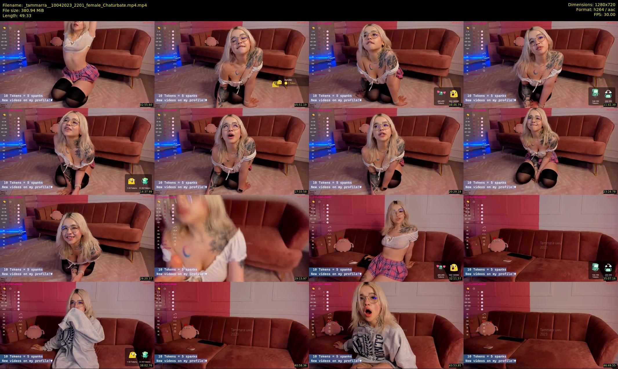 _tammarra_ — 50 minute Chaturbate female cam show recording, 720p, Apr 10, 2023