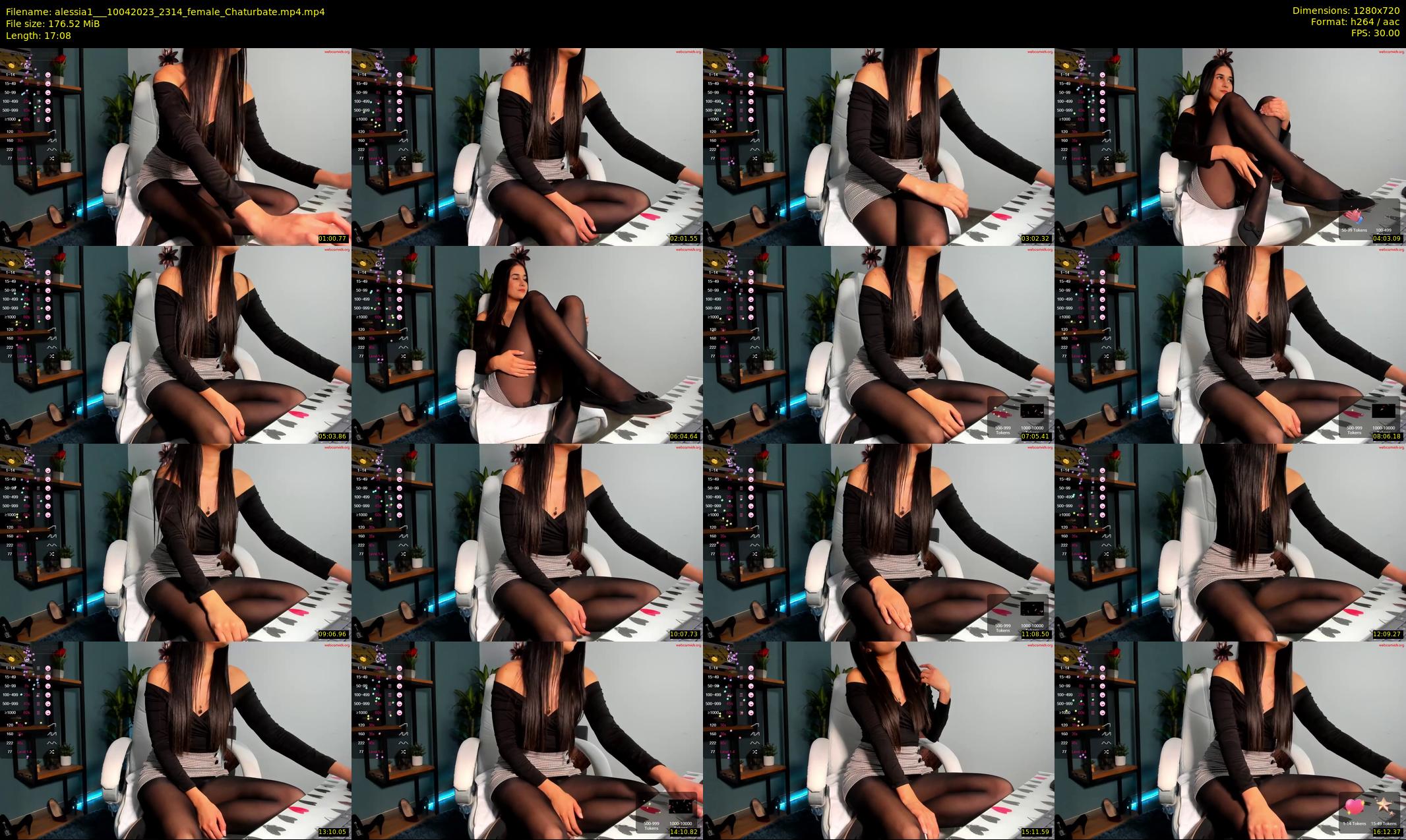 alessia1__ — 18 minute Chaturbate female cam show recording, 720p, Apr 10, 2023