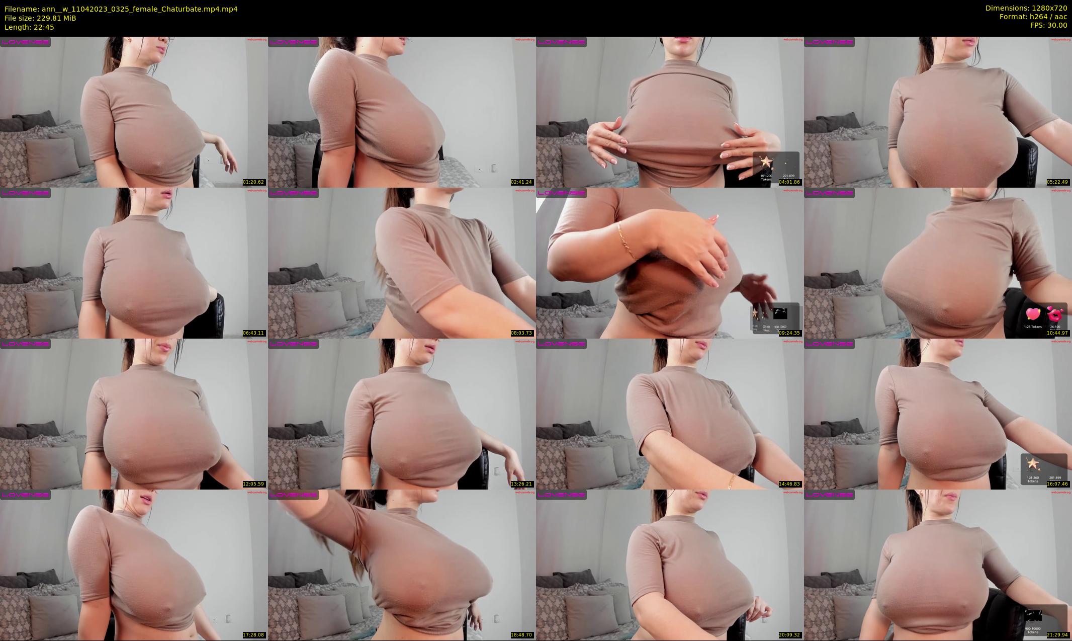 ann__w — 23 minute Chaturbate female cam show recording, 720p, Apr 11, 2023