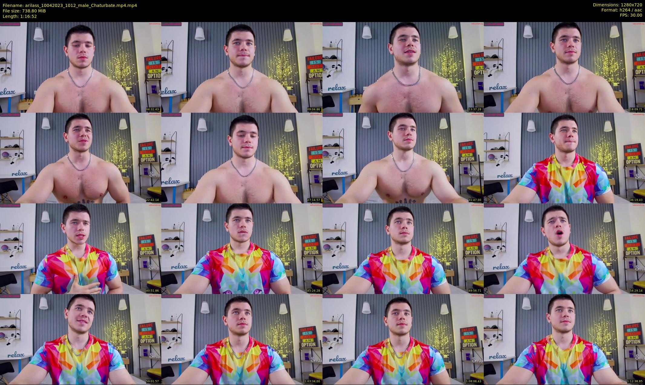 arilass — 77 minute Chaturbate male cam show recording, 720p, Apr 10, 2023