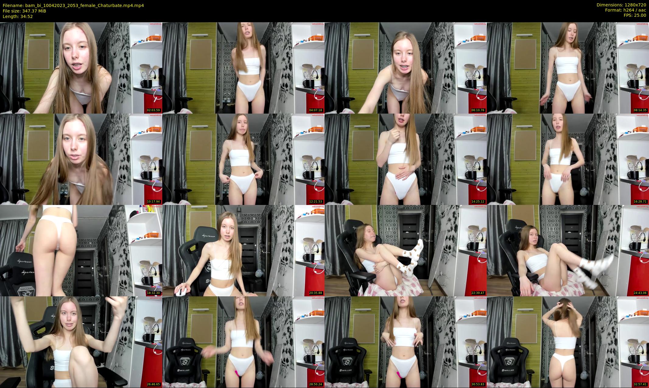 bam_bi — 35 minute Chaturbate female cam show recording, 720p, Apr 10, 2023