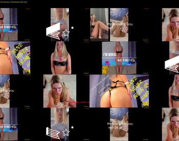 blush_mikki — 25 minute Chaturbate female cam show recording, 720p, Apr 10, 2023