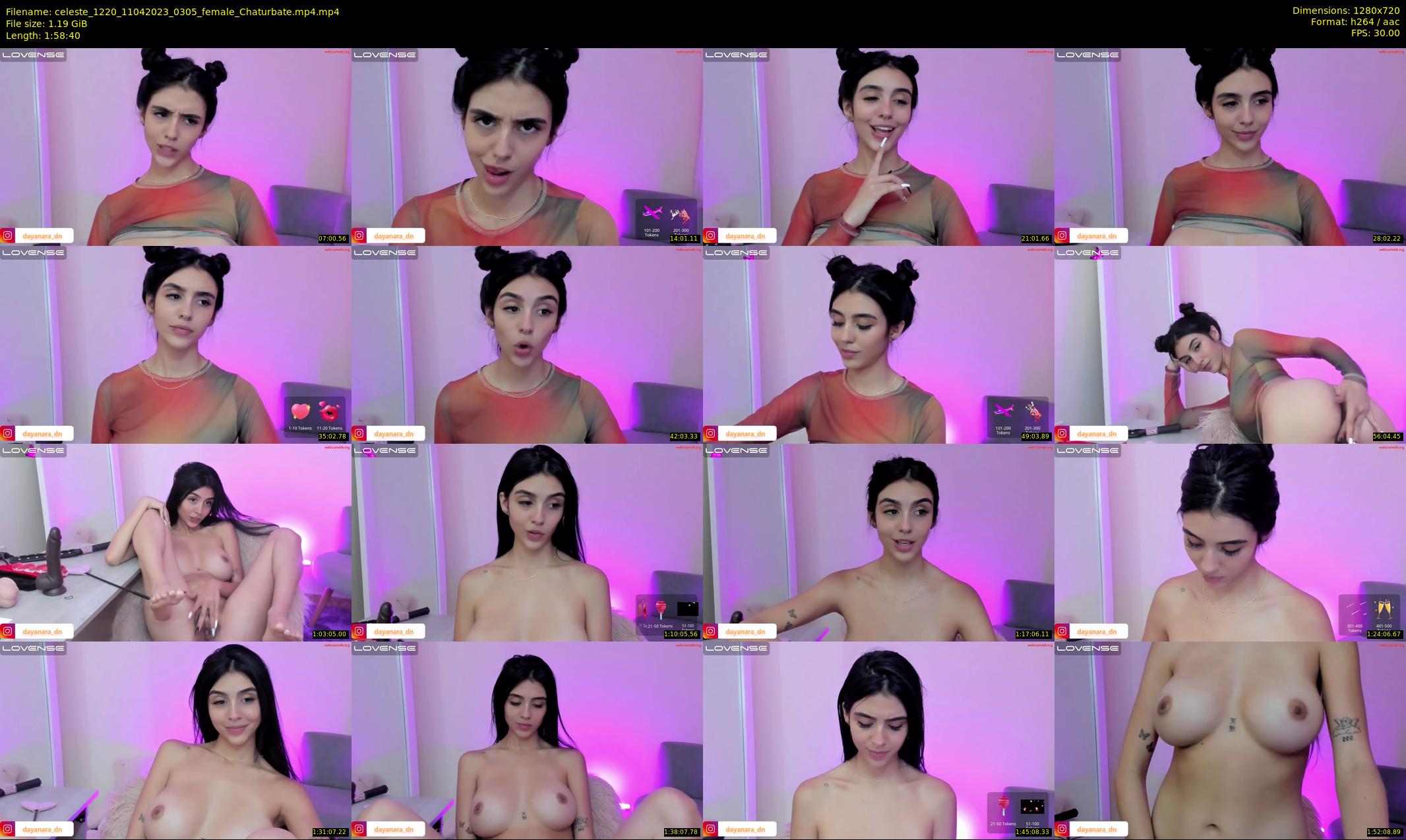 celeste_1220 — 119 minute Chaturbate female cam show recording, 720p, Apr 11, 2023