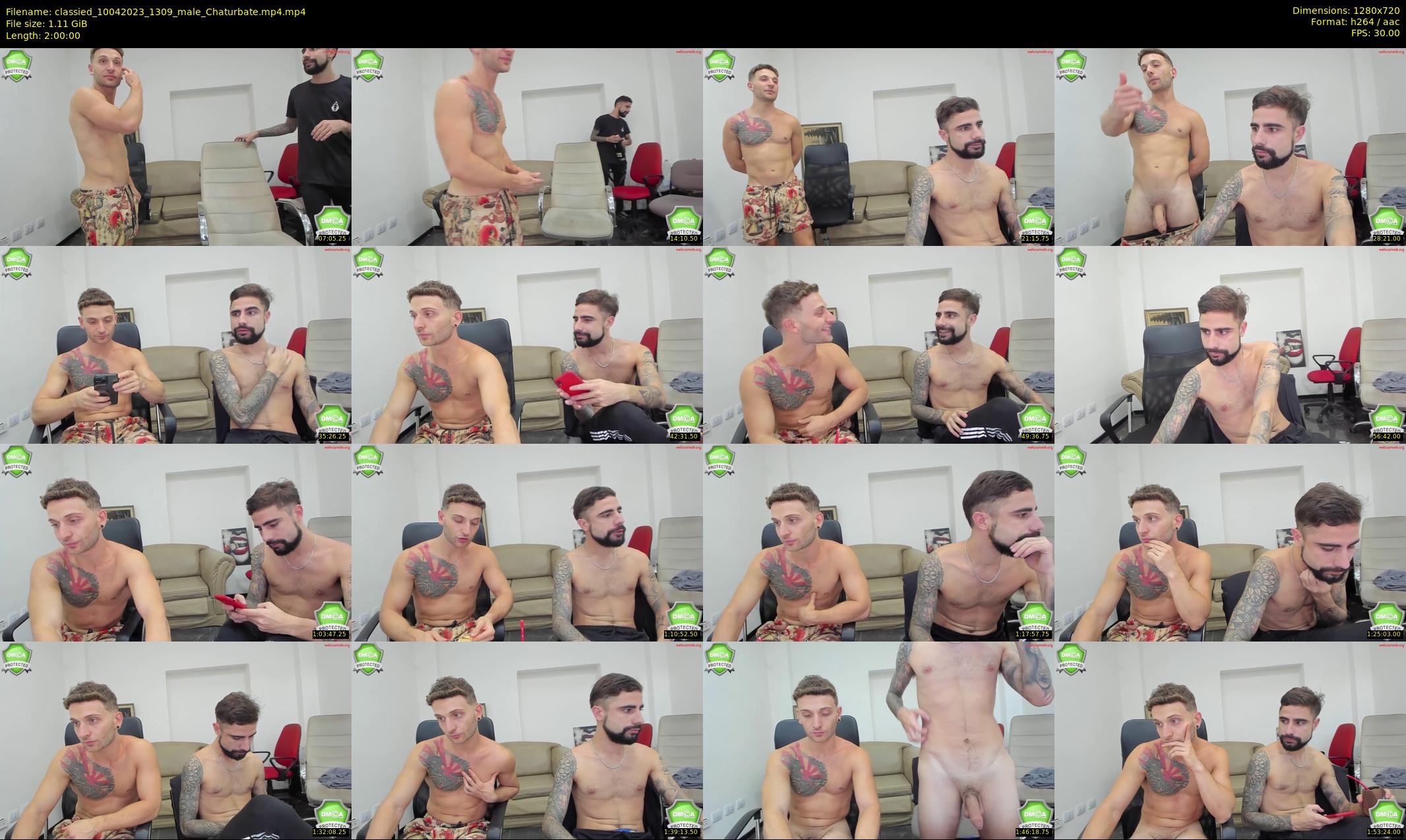 classied — 120 minute Chaturbate male cam show recording, 720p, Apr 10, 2023