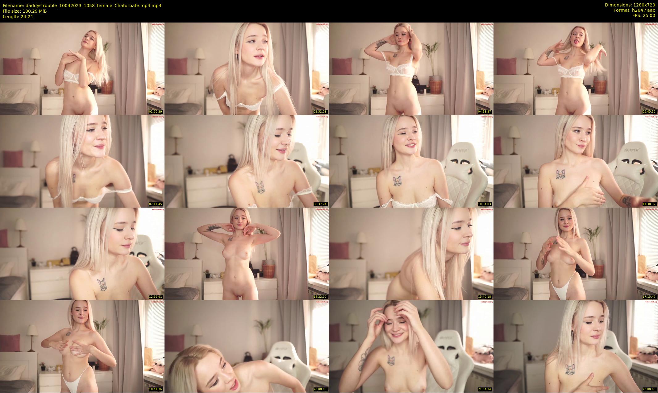 daddystrouble — 25 minute Chaturbate female cam show recording, 720p, Apr 10, 2023