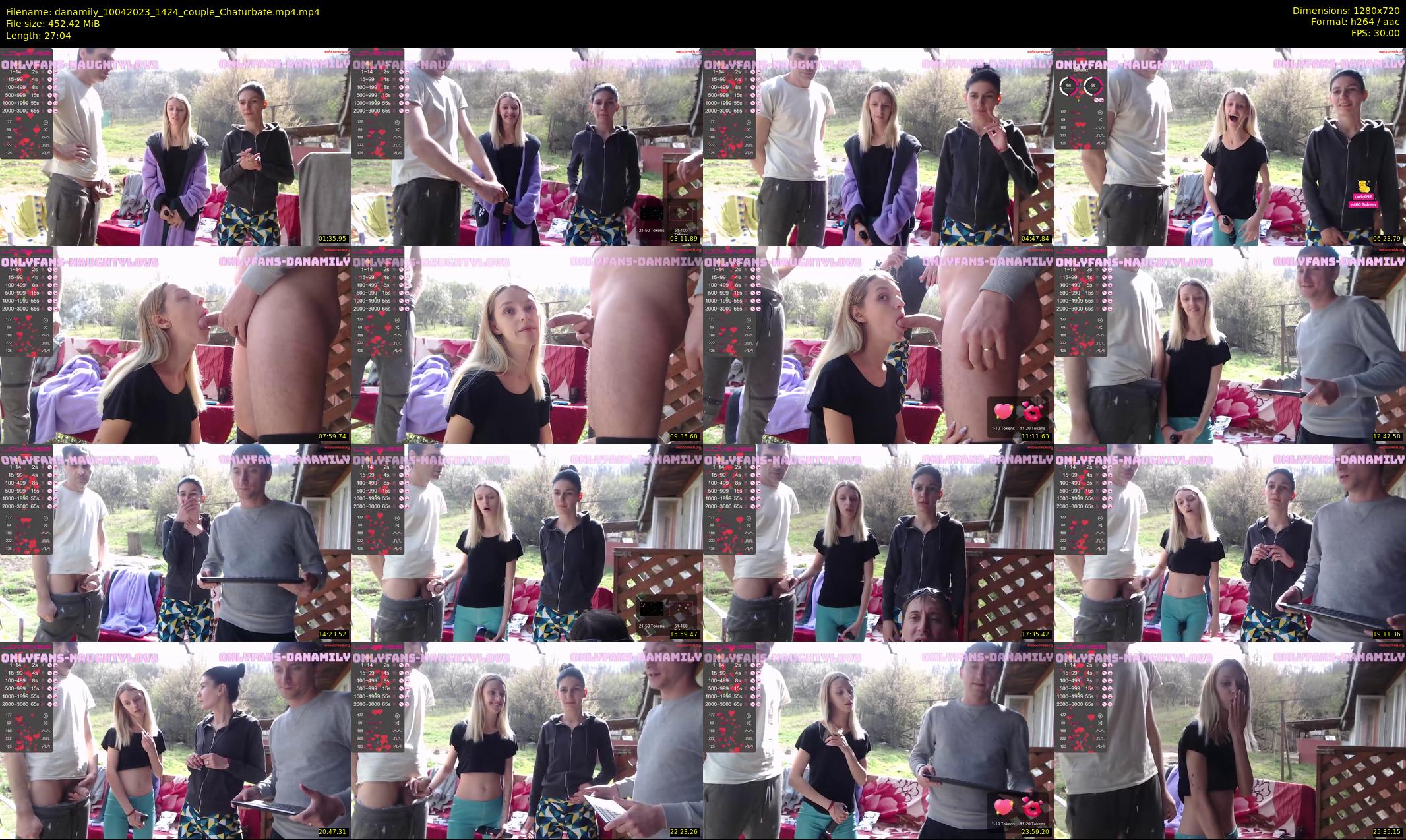 danamily — 28 minute Chaturbate female cam show recording, 720p, Apr 10, 2023