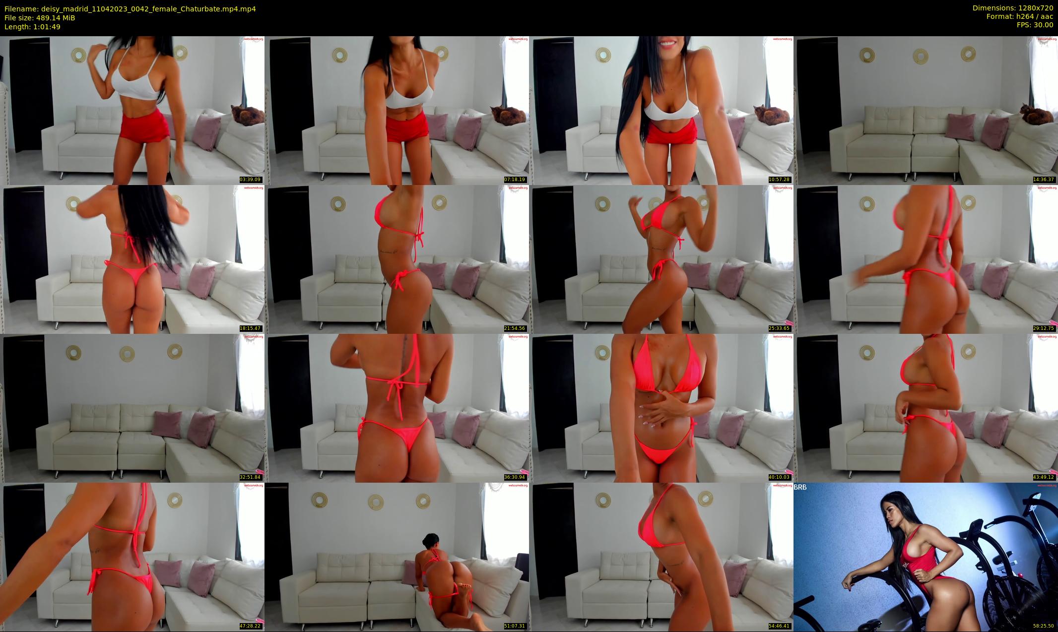 deisy_madrid — 62 minute Chaturbate female cam show recording, 720p, Apr 11, 2023