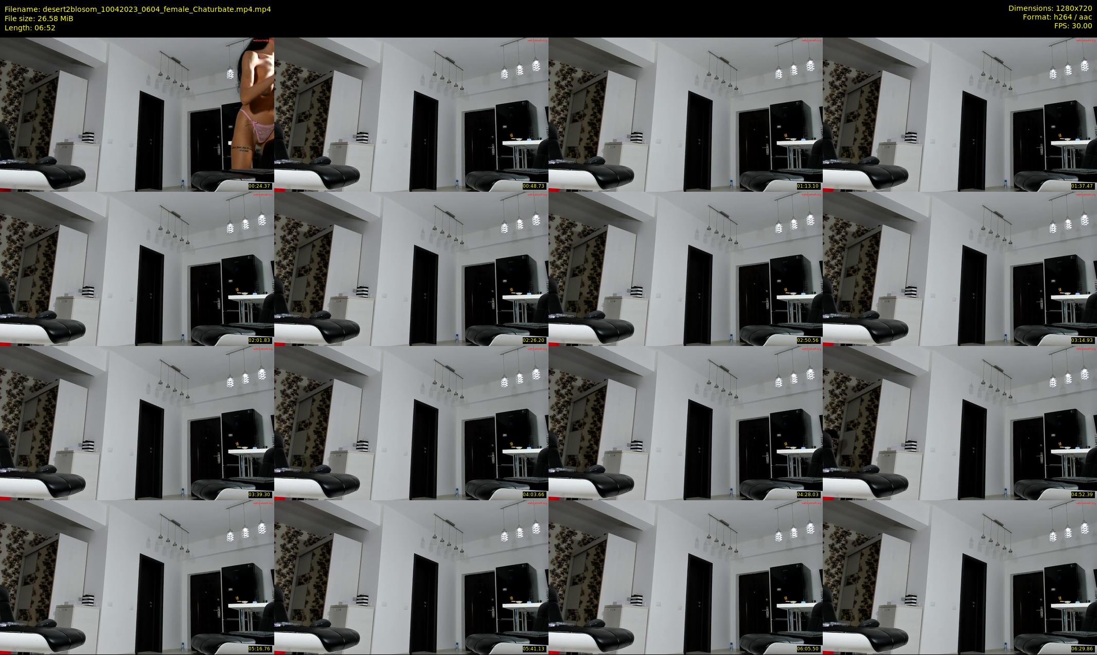 desert2blosom — 7 minute Chaturbate female cam show recording, 720p, Apr 10, 2023