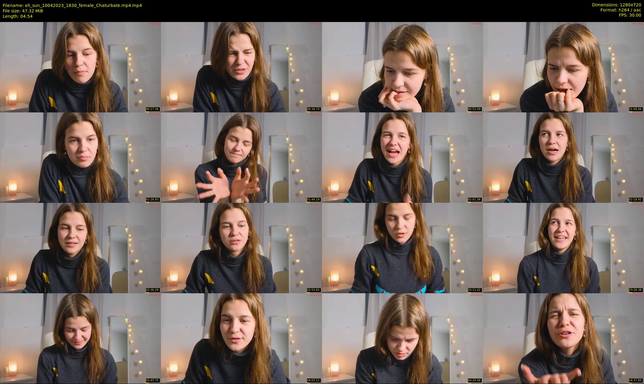 eli_sun — 5 minute Chaturbate female cam show recording, 720p, Apr 10, 2023