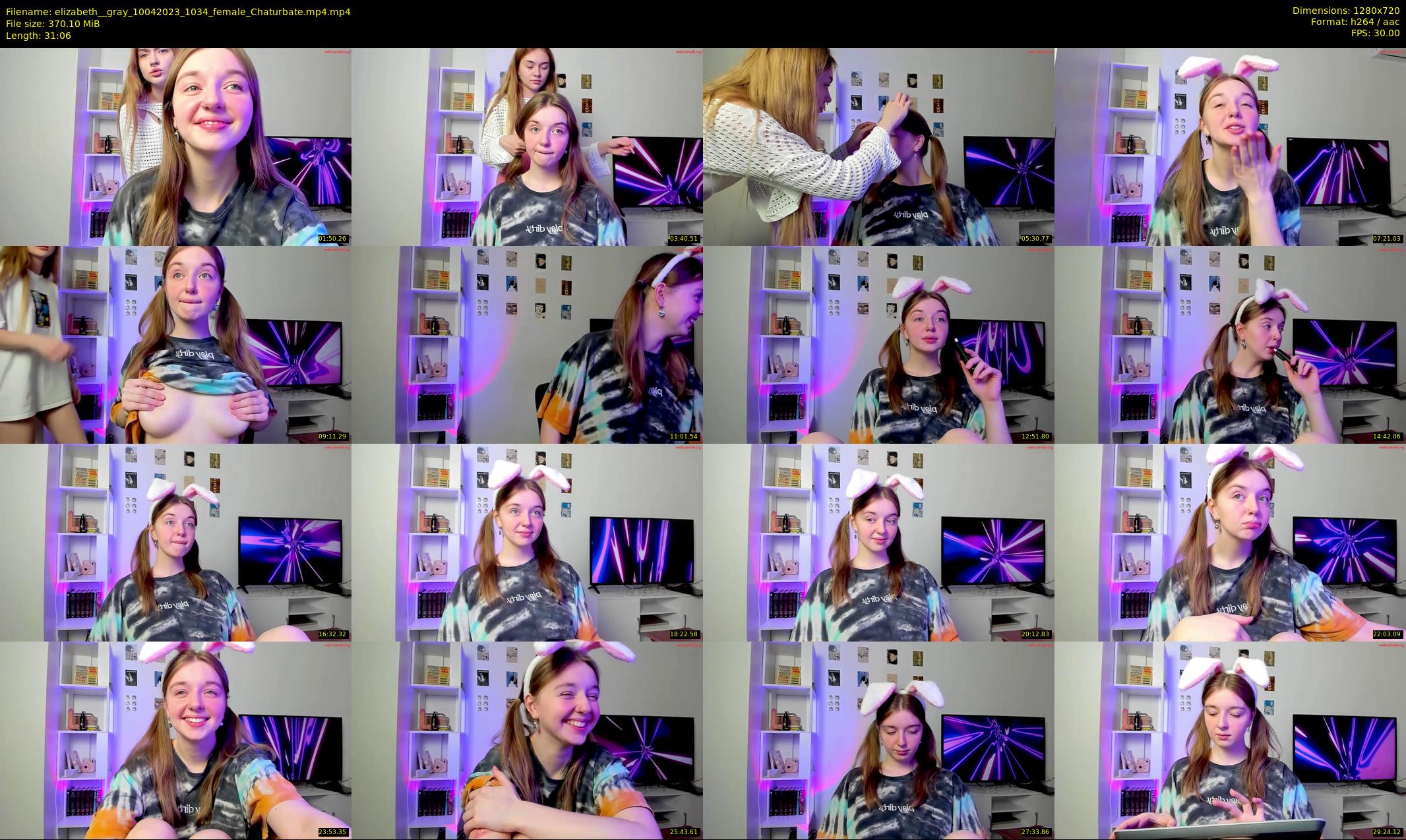 elizabeth__gray — 32 minute Chaturbate female cam show recording, 720p, Apr 10, 2023