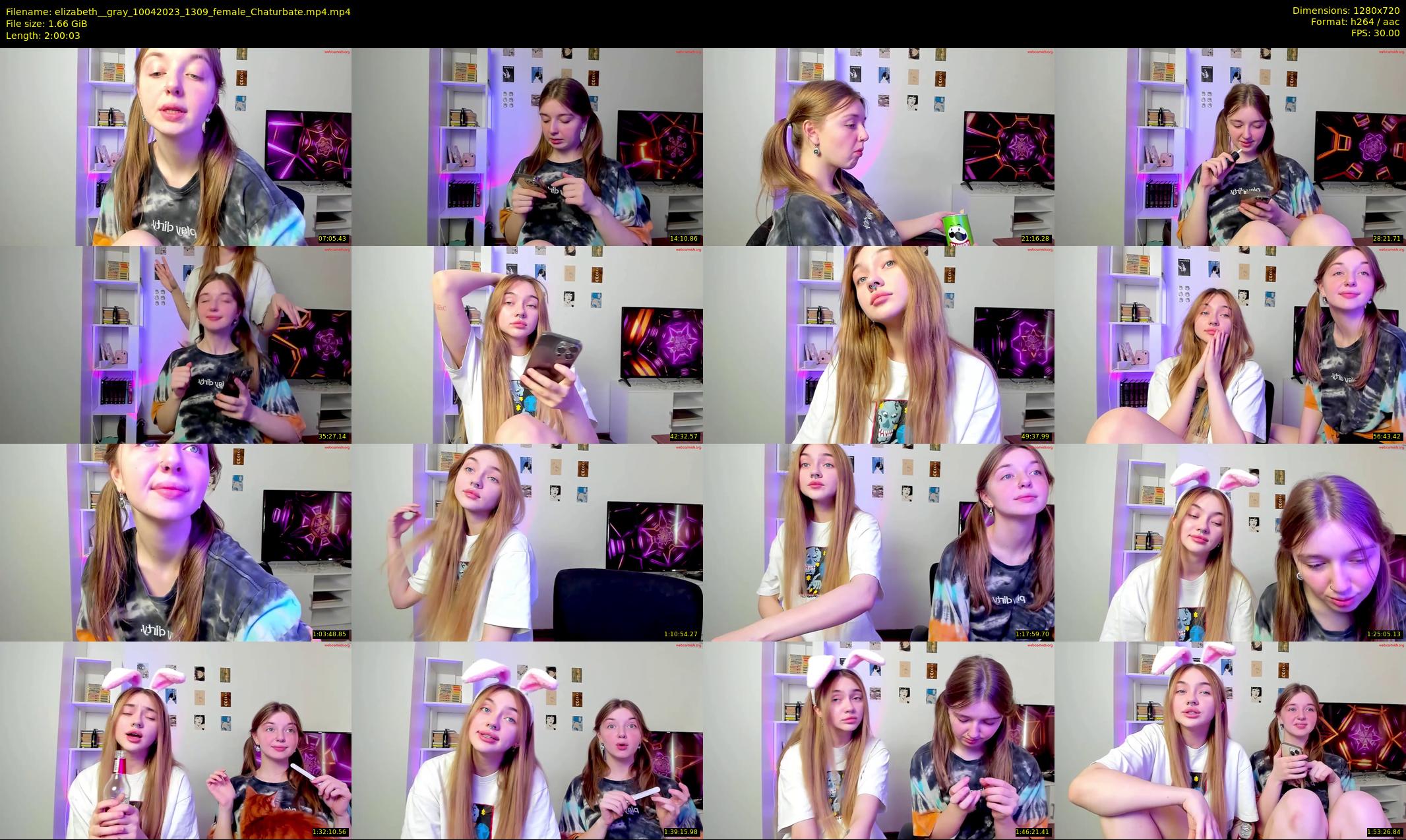 elizabeth__gray — 121 minute Chaturbate female cam show recording, 720p, Apr 10, 2023