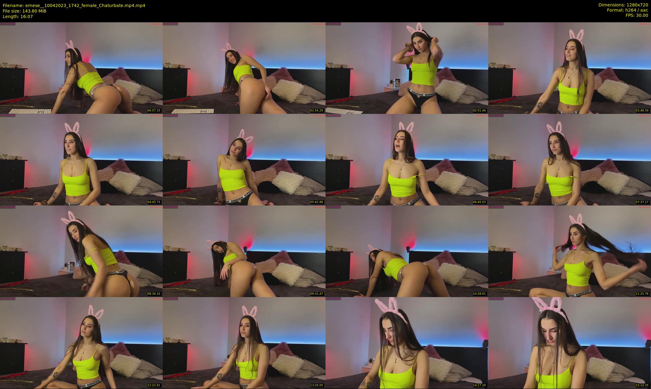 emese_ — 17 minute Chaturbate female cam show recording, 720p, Apr 10, 2023