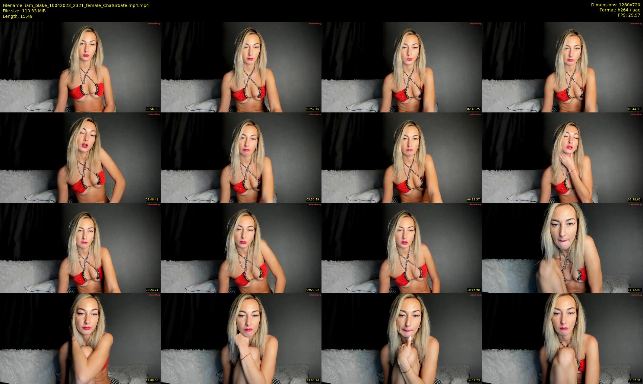 iam_blake — 16 minute Chaturbate female cam show recording, 720p, Apr 10, 2023