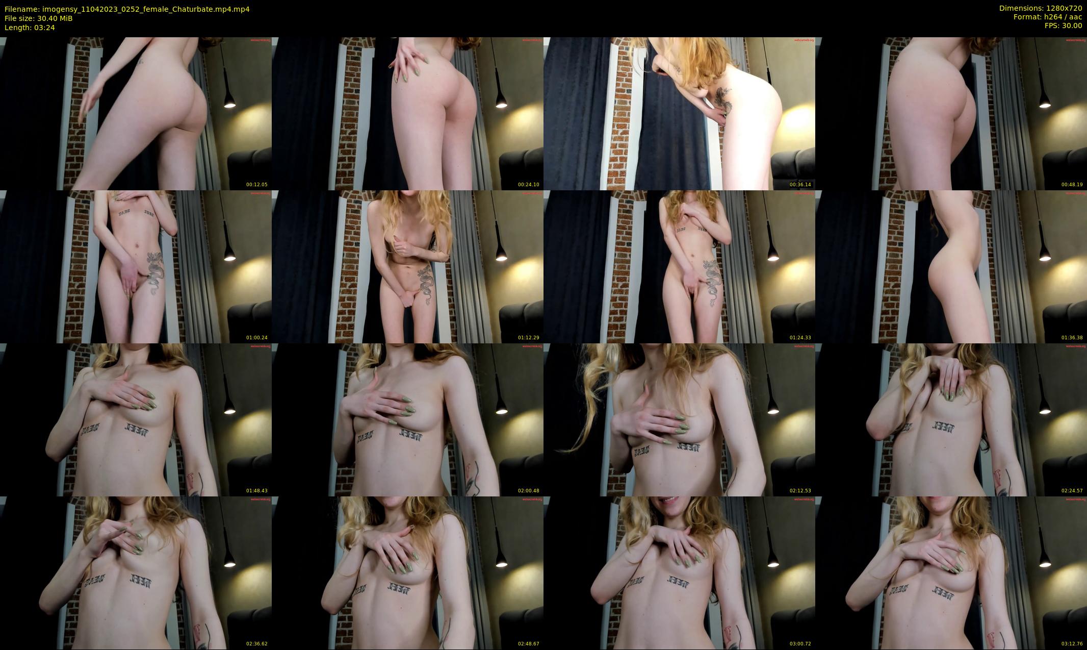 imogensy — 4 minute Chaturbate female cam show recording, 720p, Apr 11, 2023