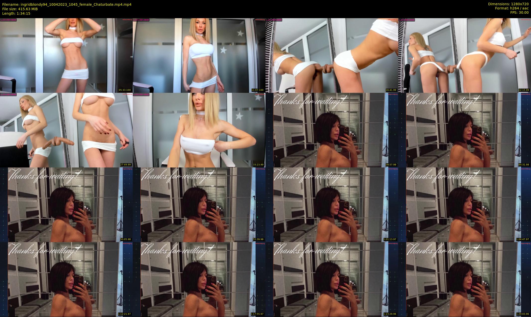 ingridblondy94 — 95 minute Chaturbate female cam show recording, 720p, Apr 10, 2023